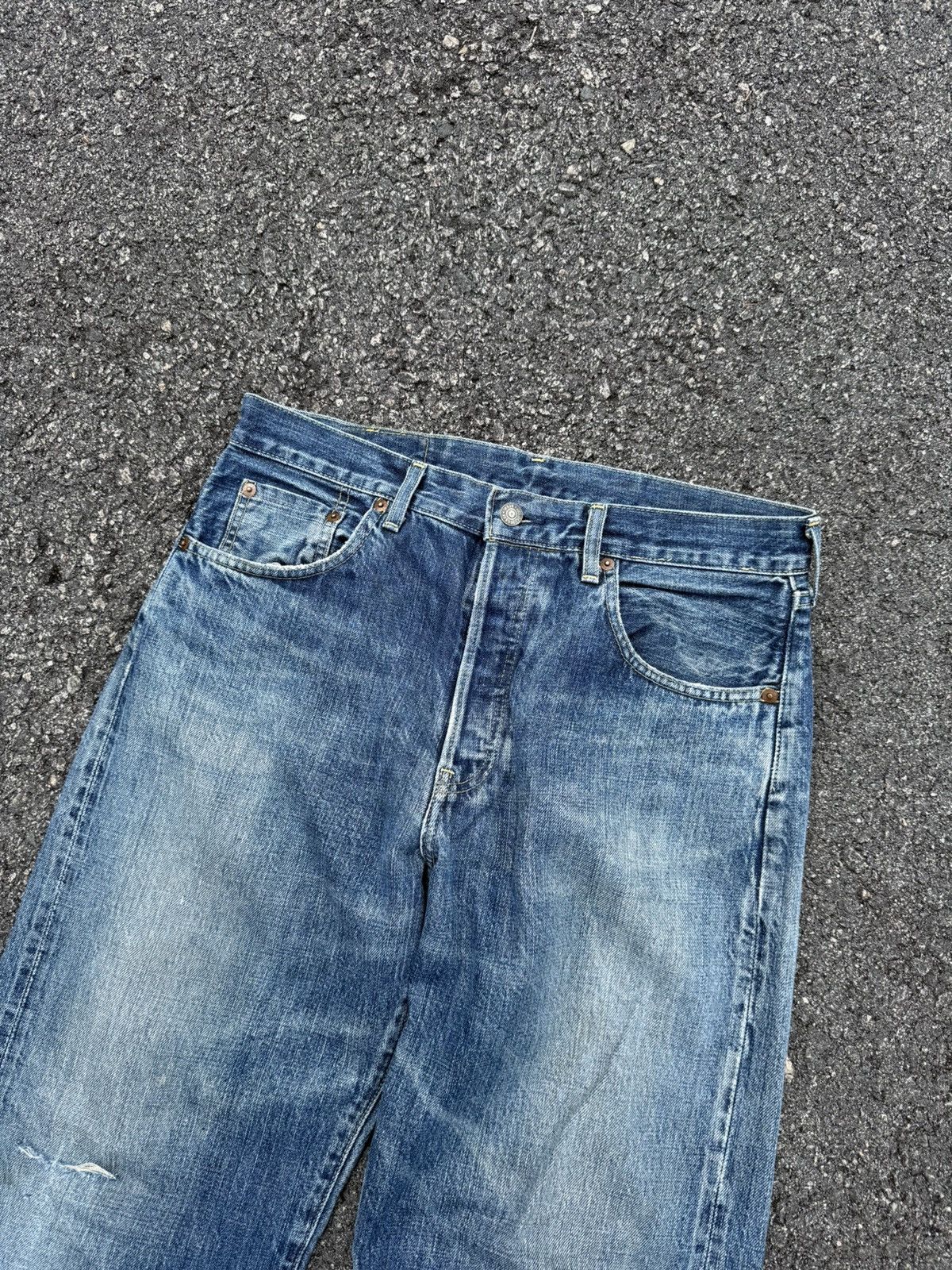 Levi's Vintage Levi’s Big E Selvedge Denim Size US 33 - 2 Thumbnail