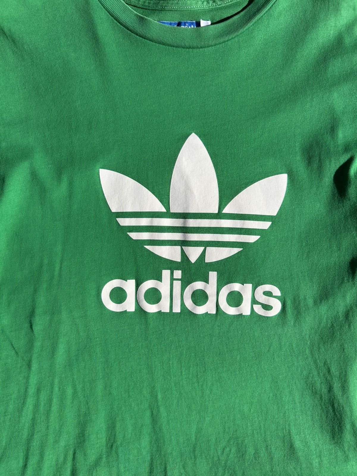 Adidas Adidas Originals T-Shirt Tee Big Trefoil Logo Chest Size M Size US M / EU 48-50 / 2 - 3 Thumbnail