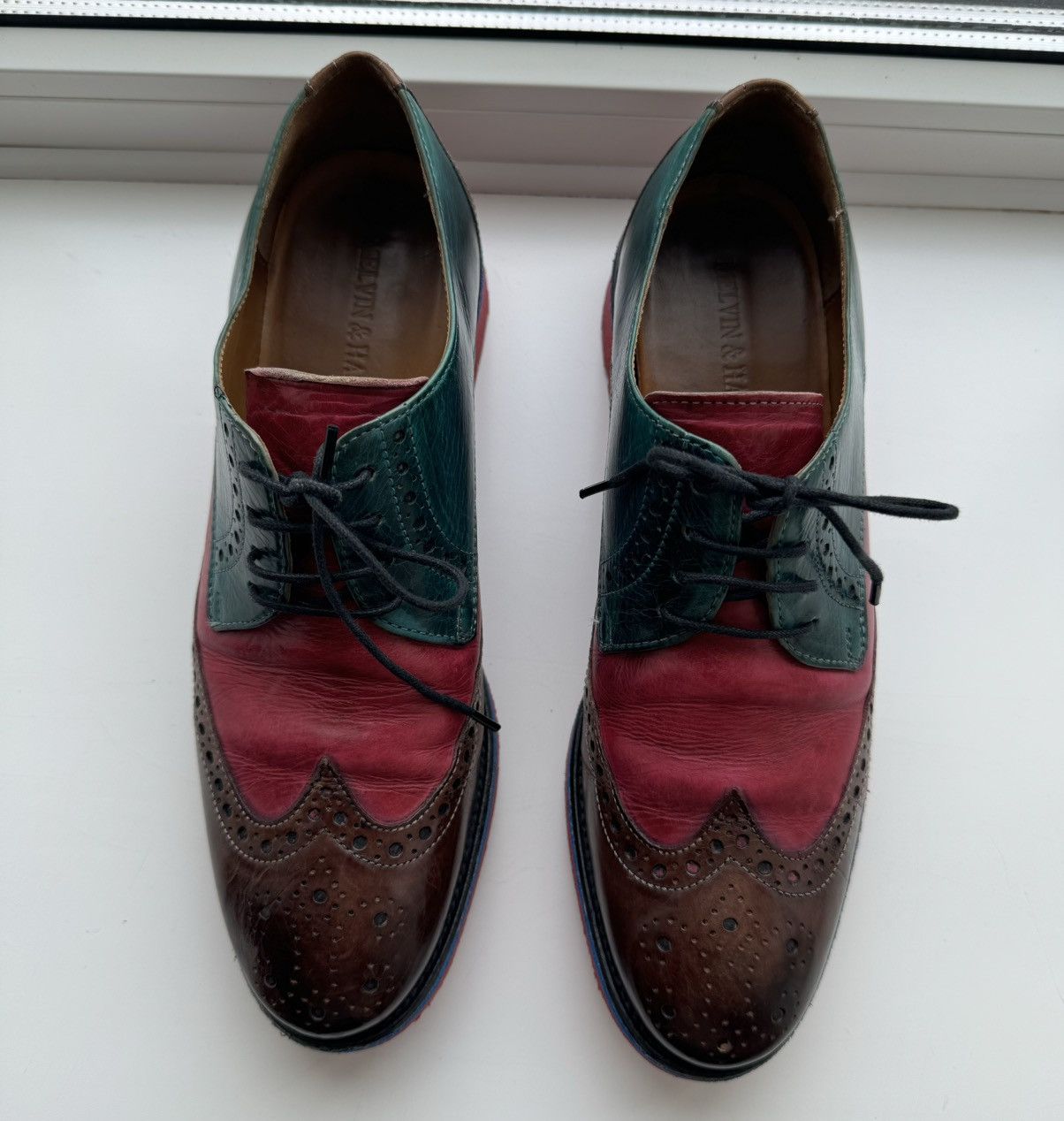 Designer × Melvin & Hamilton Melvin & Hamilton 40size Amelie 3 leather brogues shoes Size US 9 / EU 42 - 19 Thumbnail
