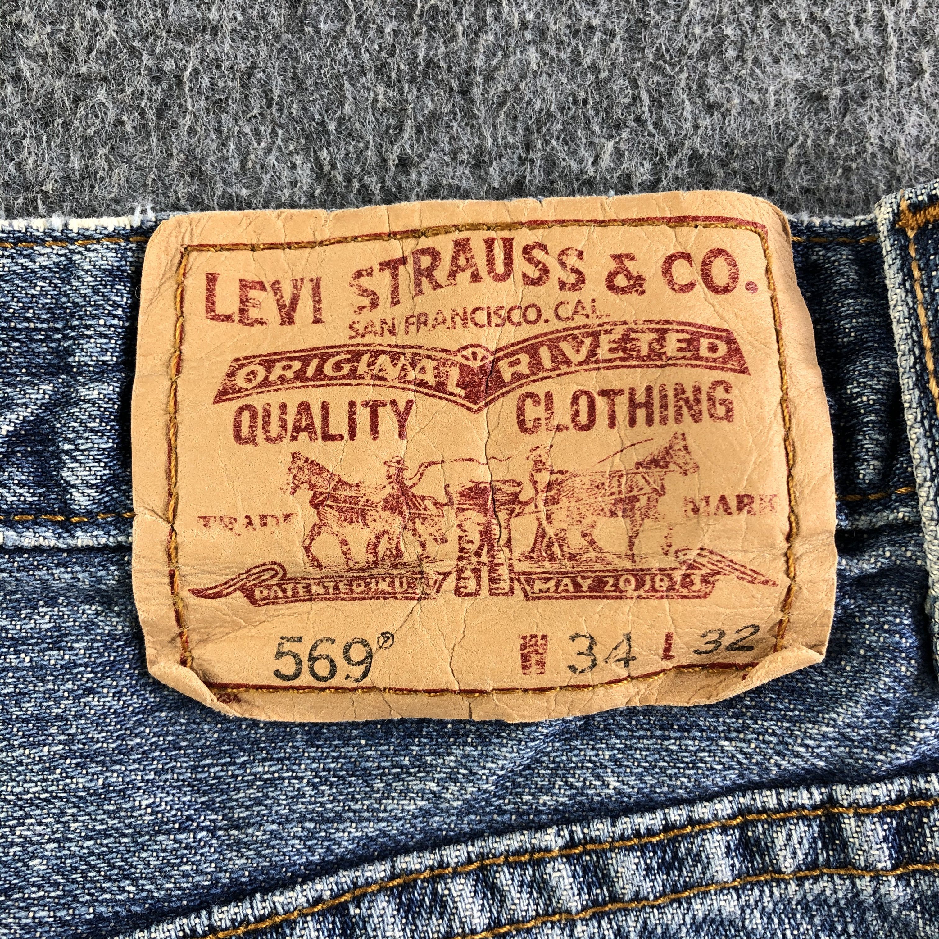 Levi's Vintage Levis 569 Jeans-J4385 Size US 35 - 5 Thumbnail