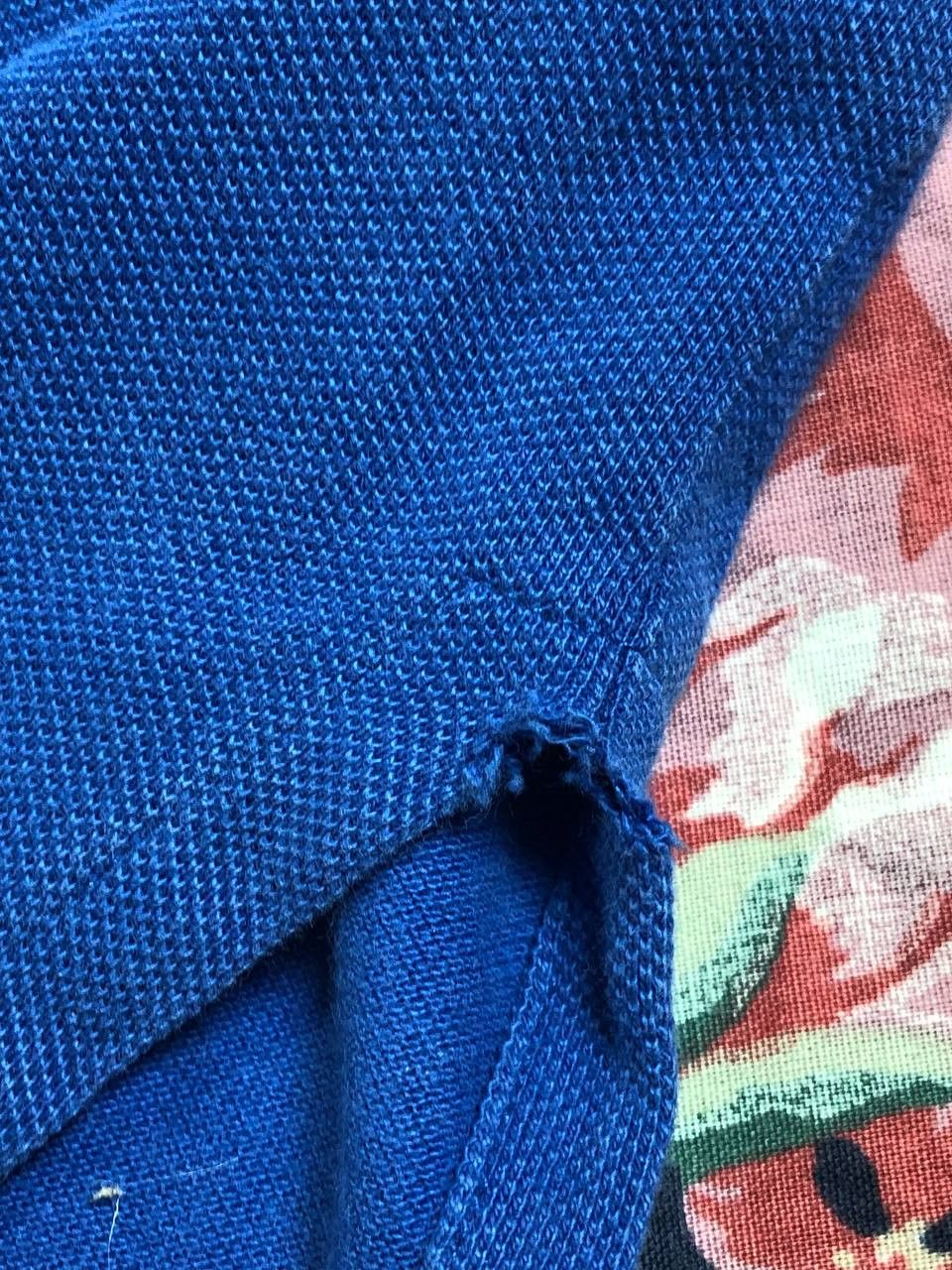 Polo Ralph Lauren Vintage Polo Ralph Lauren Oversized Blue Polo Size L Size US L / EU 52-54 / 3 - 10 Thumbnail