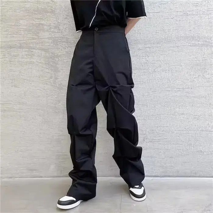 Japanese Brand × Vintage Black Pleated Pants Size US 30 / EU 46 - 1 Thumbnail
