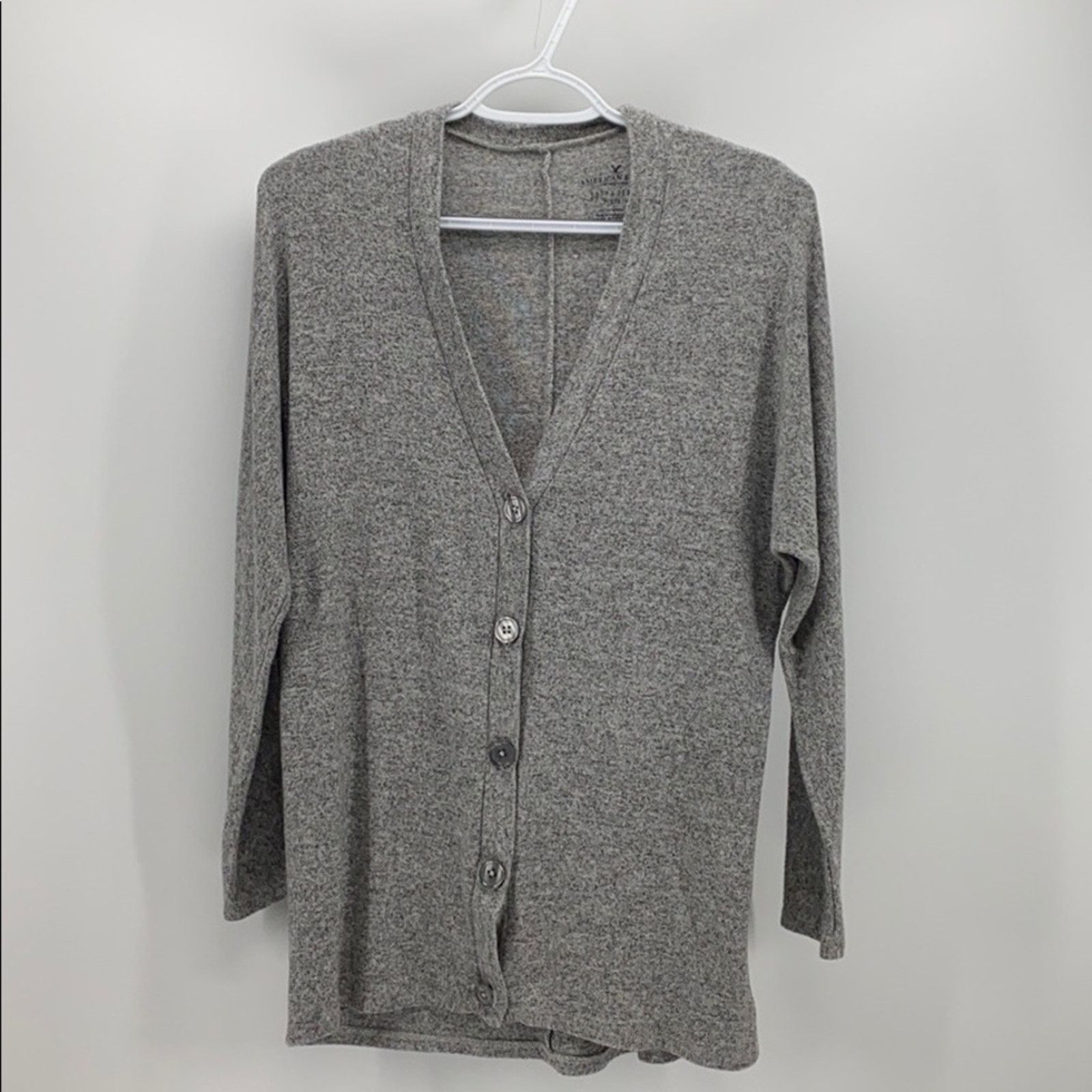 American Eagle Outfitters American Eagle soft Sexy black grey cardigan coastal Grandma Size XS / US 0-2 / IT 36-38 - 3 Thumbnail