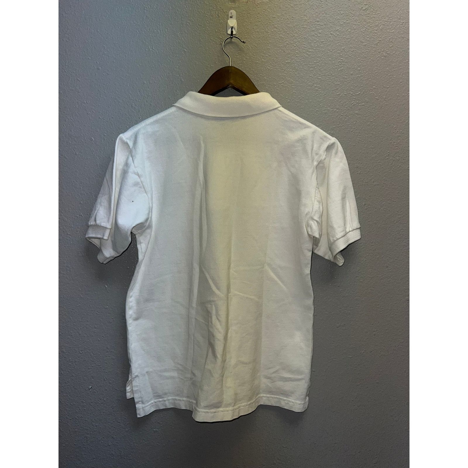 Fruit Of The Loom Vintage Gulf Shores Polo Shirt USA Alabama White 90s M Size US M / EU 48-50 / 2 - 7 Thumbnail