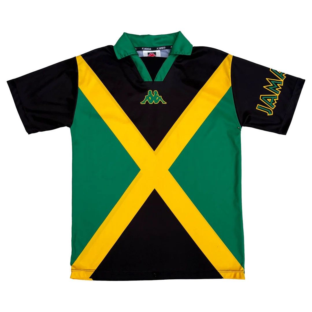 Kappa Jamaica 1998 98 90s Vintage Kappa Soccer Training Jersey Size US M / EU 48-50 / 2 - 1 Thumbnail