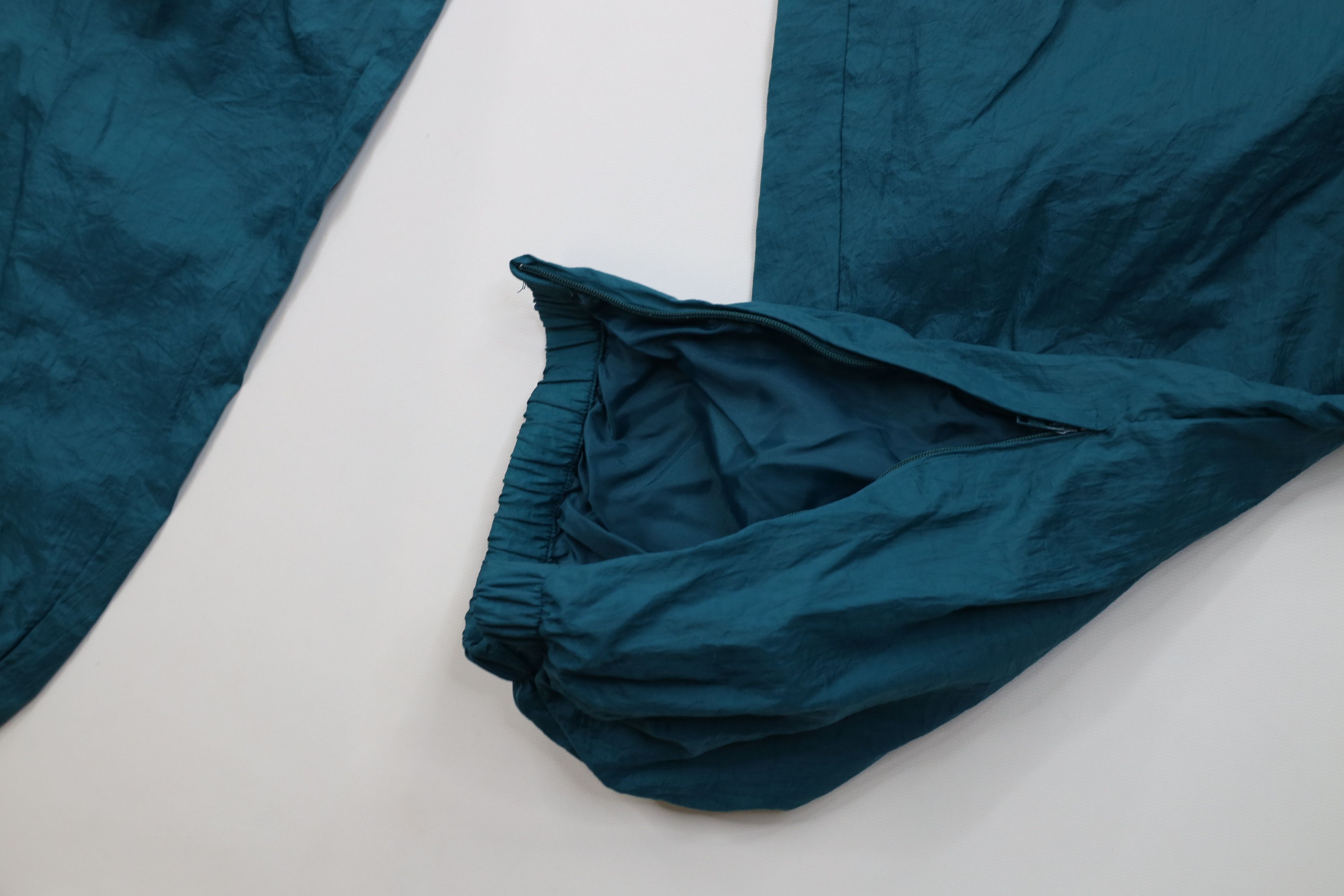 Vintage Vintage 90s Streetwear Windbreaker Rain Joggers Pants Green Size US 36 / EU 52 - 5 Thumbnail