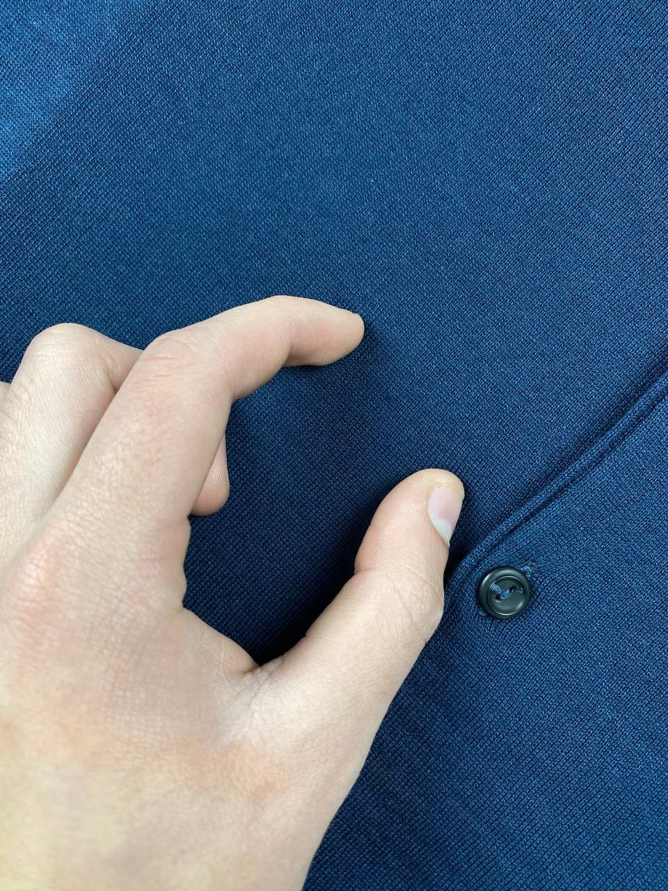 Boglioli Boglioli Polo Long Sleeve Sweater Lana Wool Men Size M Blue Size US M / EU 48-50 / 2 - 6 Thumbnail