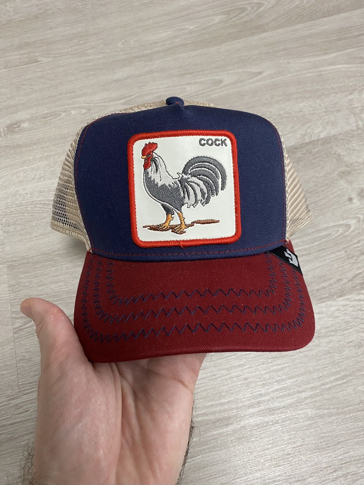 Goorin Bros. Goorin Bros The Farm Trucker The Cock Rooster Navy Hat New Size ONE SIZE - 2 Thumbnail