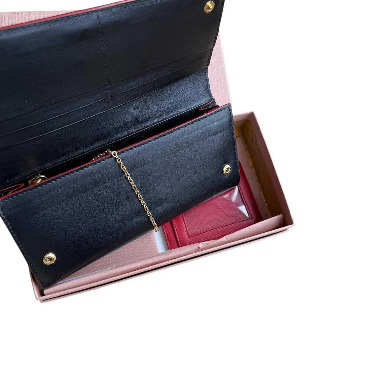 Miu Miu Miu Miu Women's Black Wallet-purs Size ONE SIZE - 2 Thumbnail