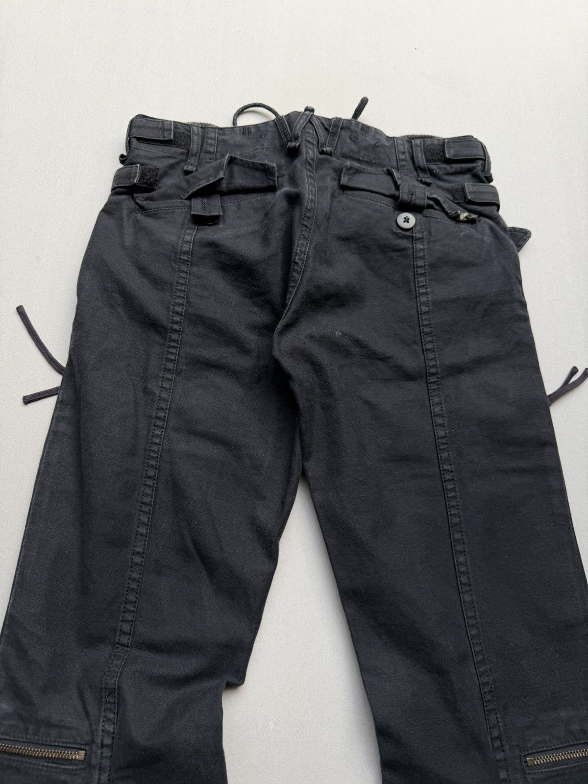 Japanese Brand Avirec lace-up flare cargo pants Size US 26 / EU 42 - 7 Thumbnail