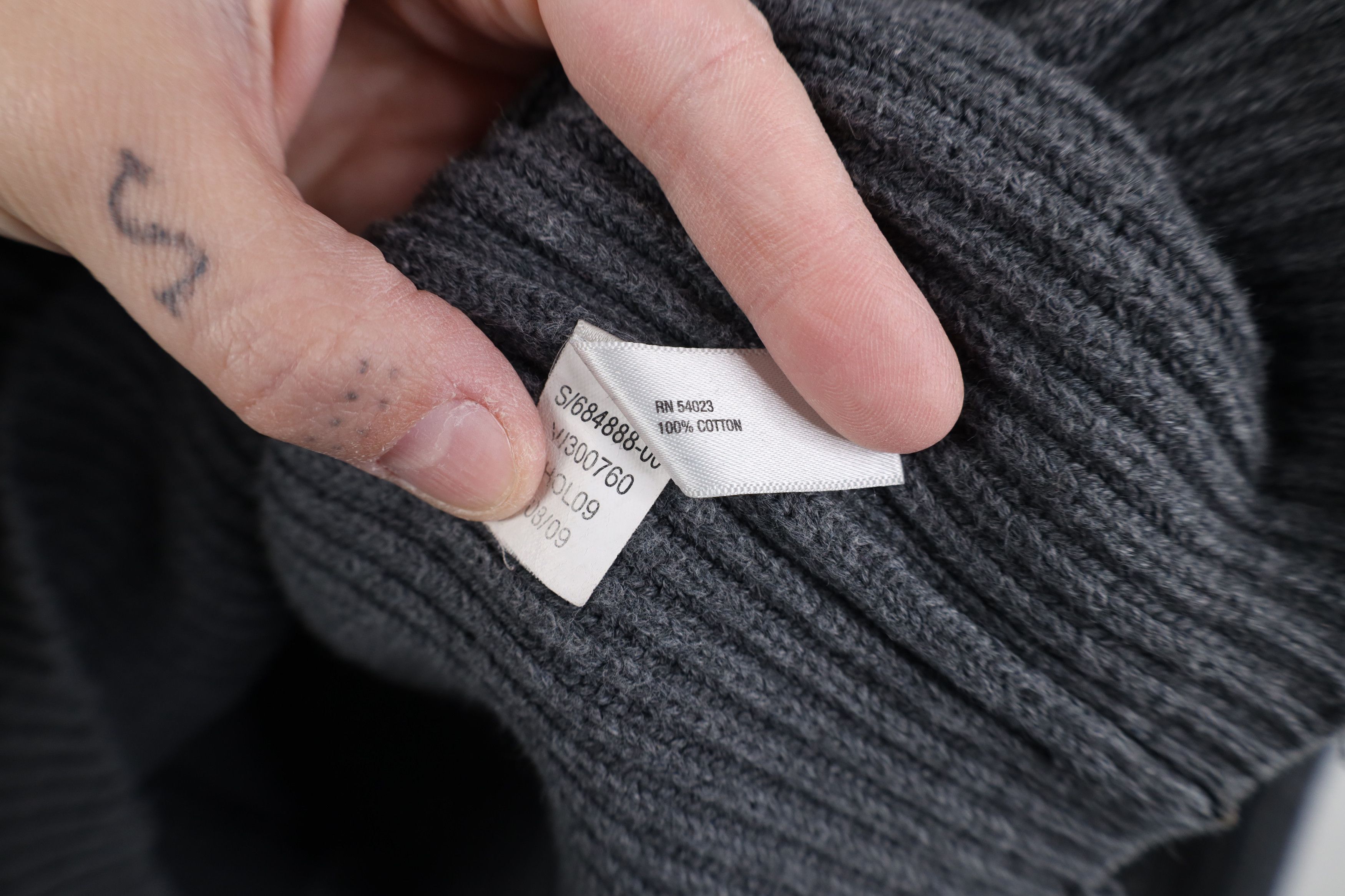 Gap Vintage Y2K Gap Blank Cotton Ribbed Knit Crewneck Sweater Size M / US 6-8 / IT 42-44 - 9 Thumbnail
