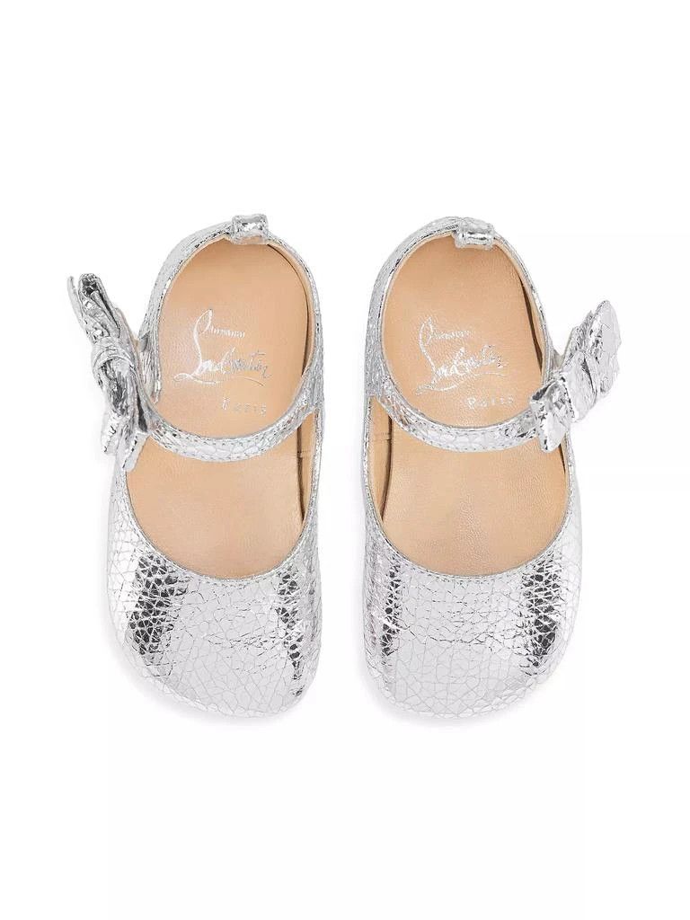 Christian Louboutin o1s1wg110226 Slip Ons in Silver Size US 9 / IT 39 - 2 Thumbnail