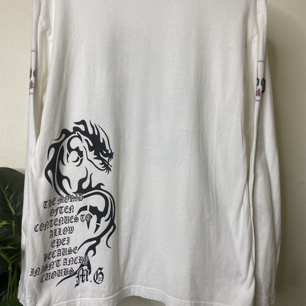 If Six Was Nine × Japanese Brand × Le Grande Bleu (L.G.B.) Mind Games Big Cross West Coast Choppers Style Tee Size US M / EU 48-50 / 2 - 7 Thumbnail