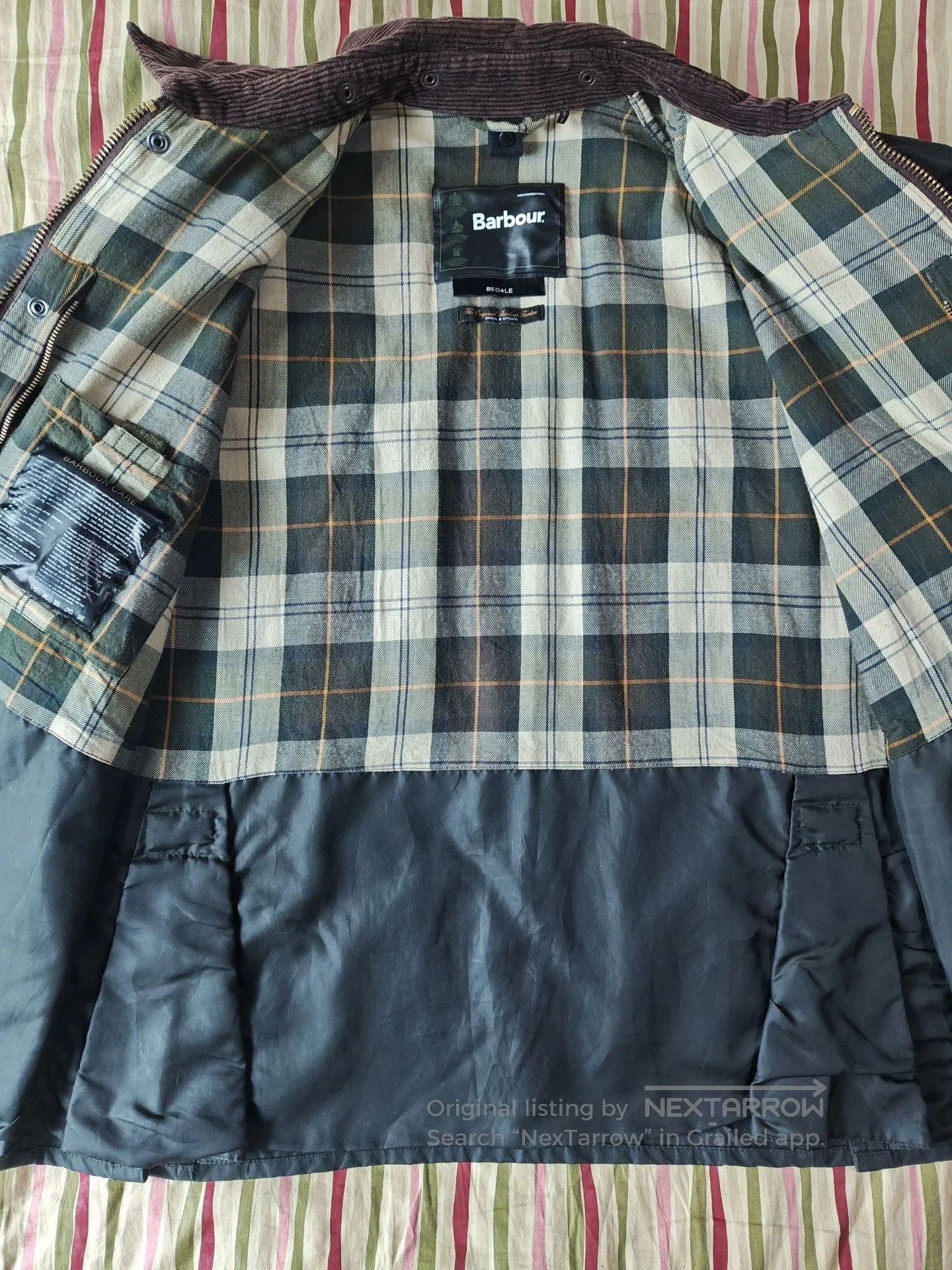 Barbour Barbour Bedale Waxed Jacket. Size US XS / EU 42 / 0 - 4 Thumbnail