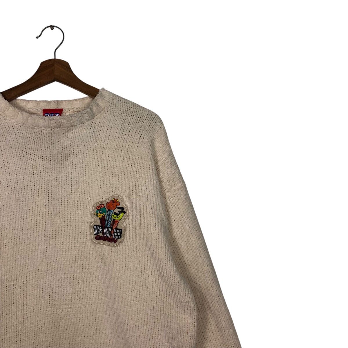 Japanese Brand 📌Vintage Knit Sweatshirt Pee Canoy Cartoon Issey Miyake Size US L / EU 52-54 / 3 - 7 Thumbnail
