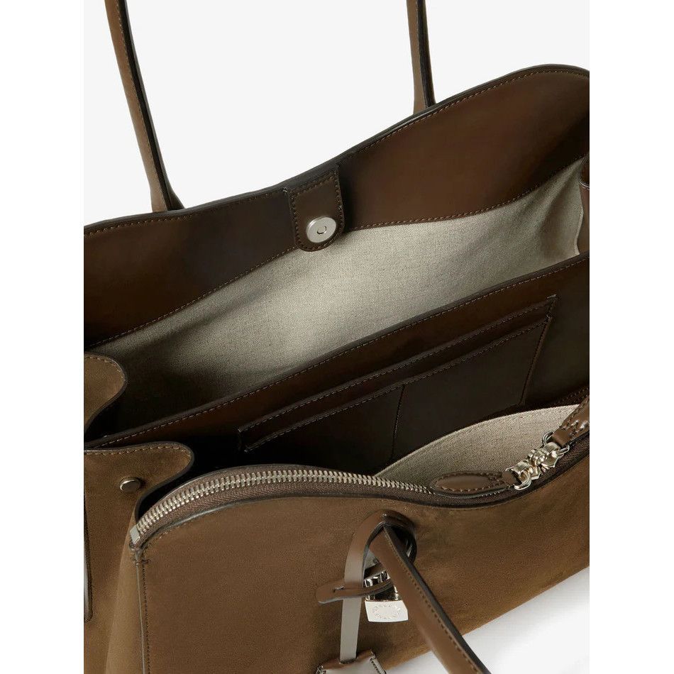 Stella McCartney STELLA MCCARTNEY Ryder Brown Top Handle Bag New & Authentic Size ONE SIZE - 4 Thumbnail