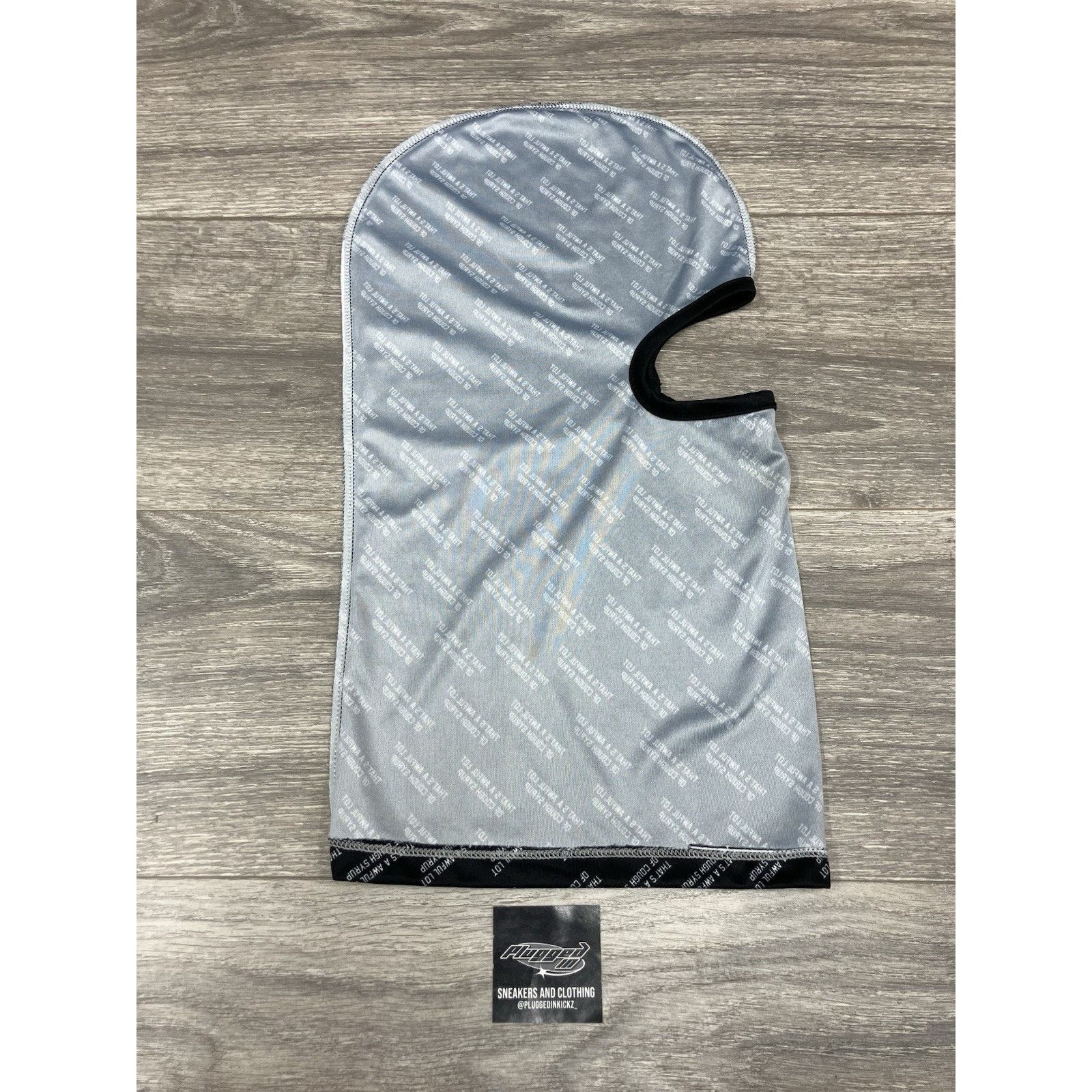 Awful Lot of Cough Syrup Awful Lot Of Cough Ski Mask ' Black, White ' | NEW! Size ONE SIZE - 9 Thumbnail