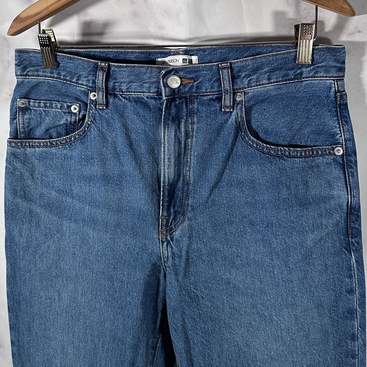 JW Anderson × Uniqlo Blue Denim Size US 31 - 2 Thumbnail