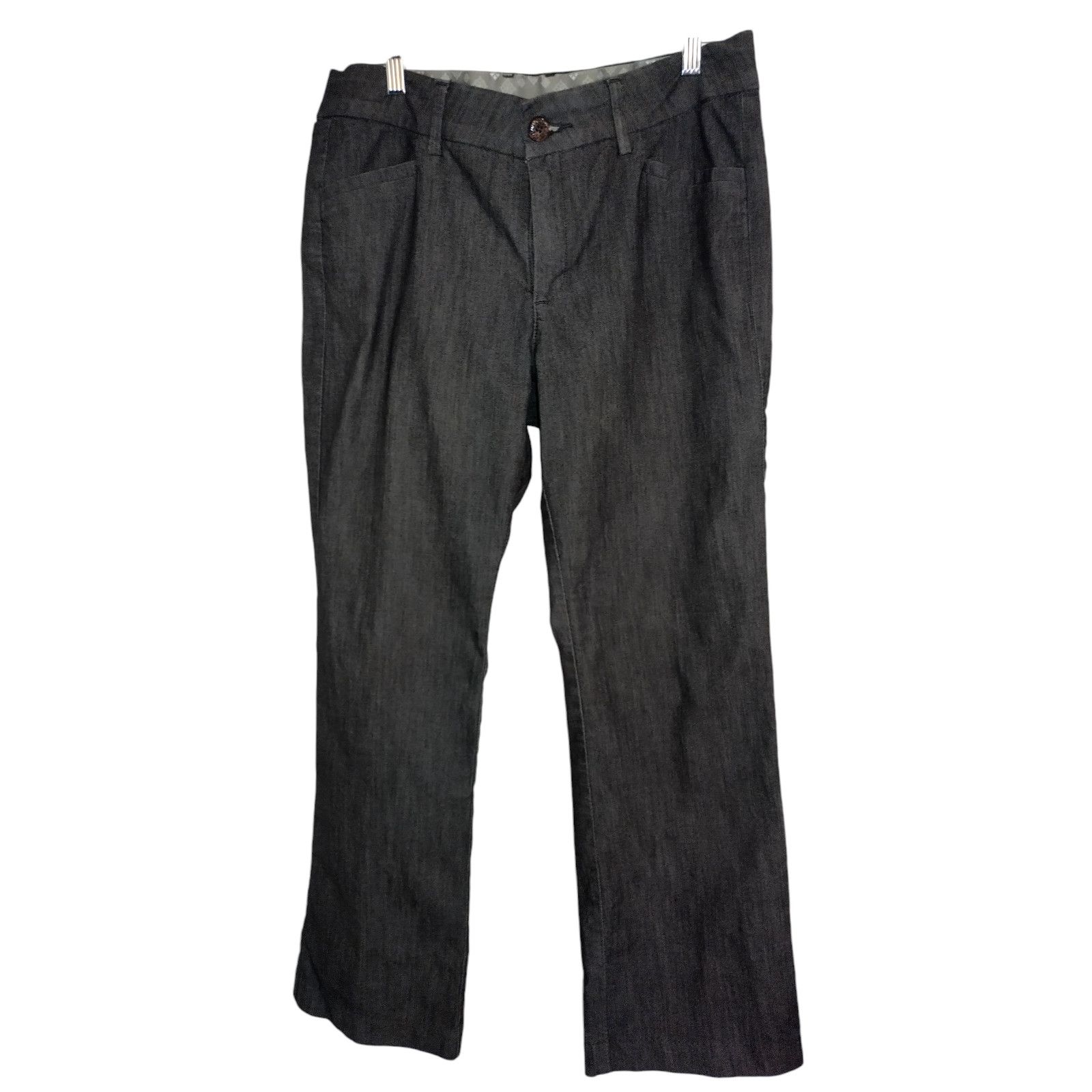 Lee Lee Mens Casual Relaxed fit Mid-waist Pants Gray Size 12 Size US 27 - 1 Thumbnail