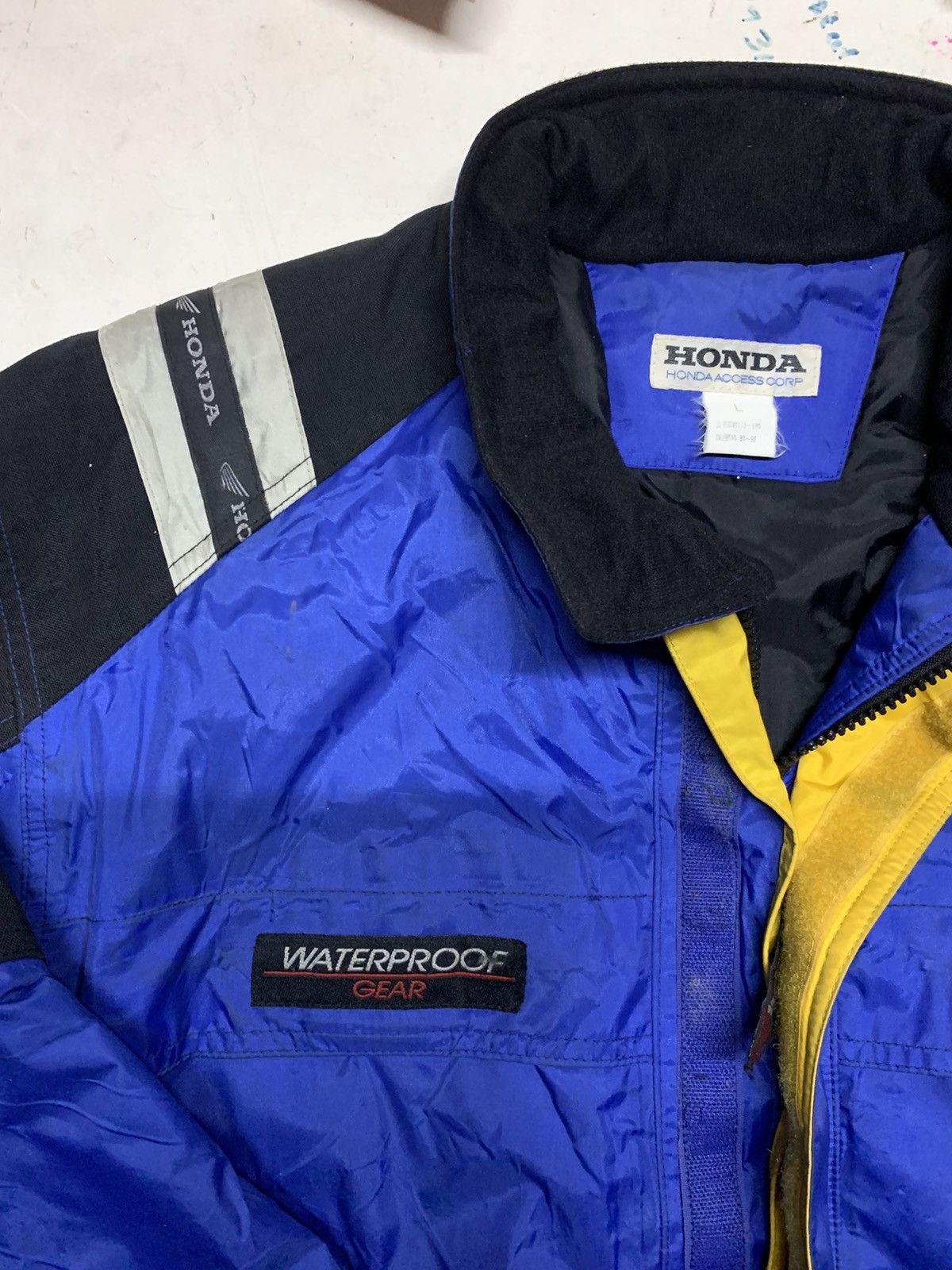 Honda Honda waterproof gear jacket Size US L / EU 52-54 / 3 - 10 Thumbnail
