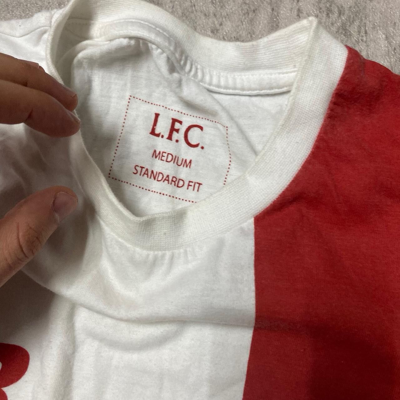 New Balance Liverpool FC New Balance white and red t-shirt Size US M / EU 48-50 / 2 - 3 Thumbnail