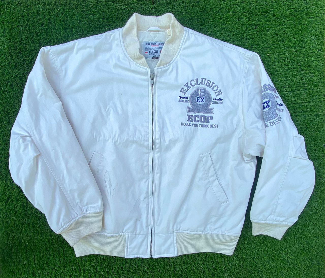 Other Vintage Expression Ecop Varsity Jacket Japan Embroidery Logo Size US L / EU 52-54 / 3 - 1 Thumbnail