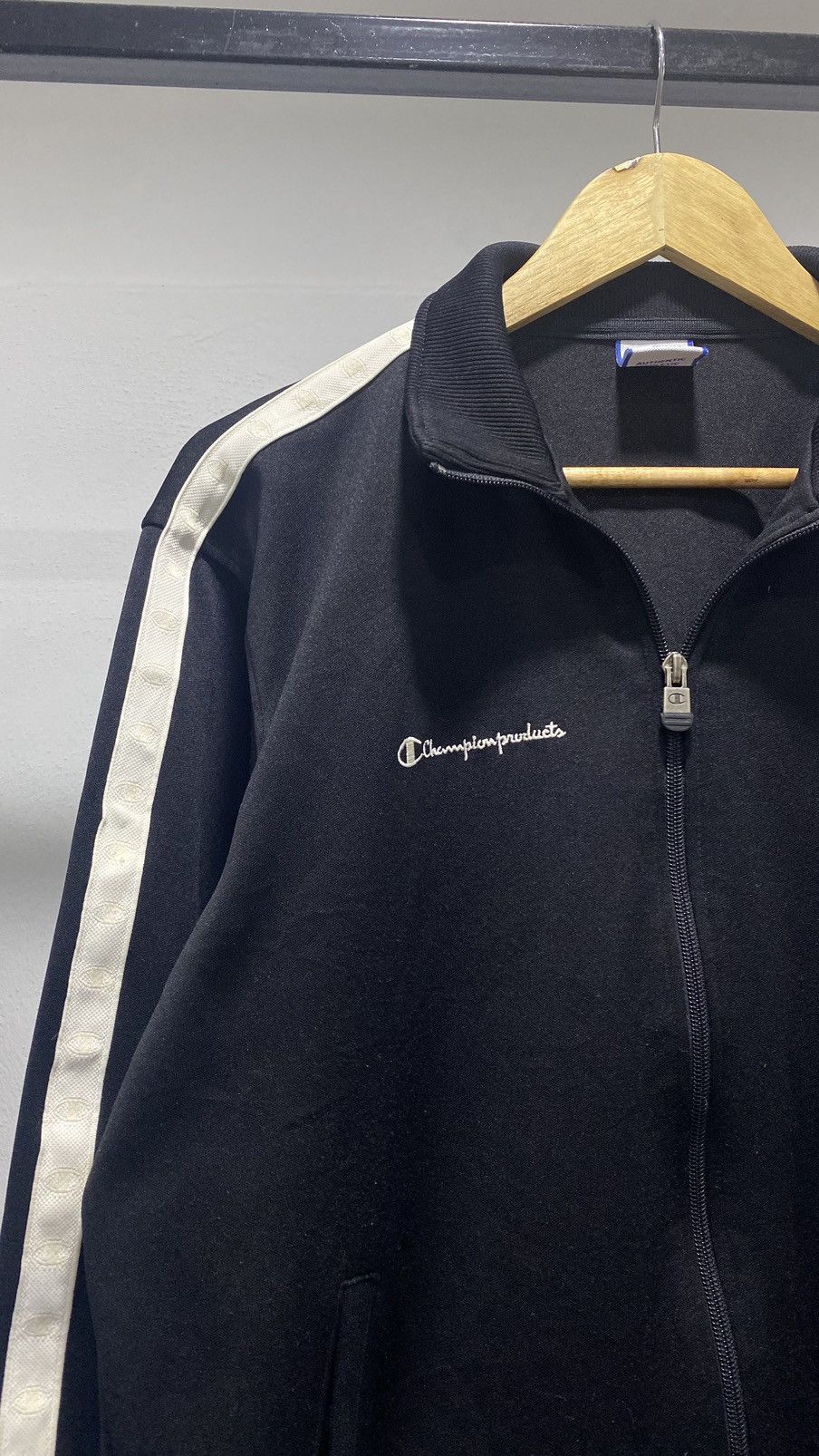 Champion × Vintage Champion Side Tape Track Top 80s Japan Size US M / EU 48-50 / 2 - 4 Thumbnail