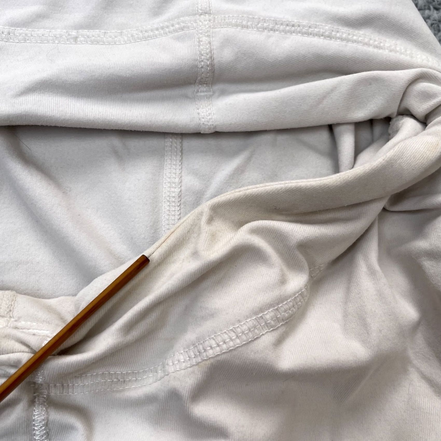 Lululemon Lululemon Hoodie Womens XS Beige Run Ambition Logo Ribbed Raglan Sleeve Pullover Size XS / US 0-2 / IT 36-38 - 5 Thumbnail