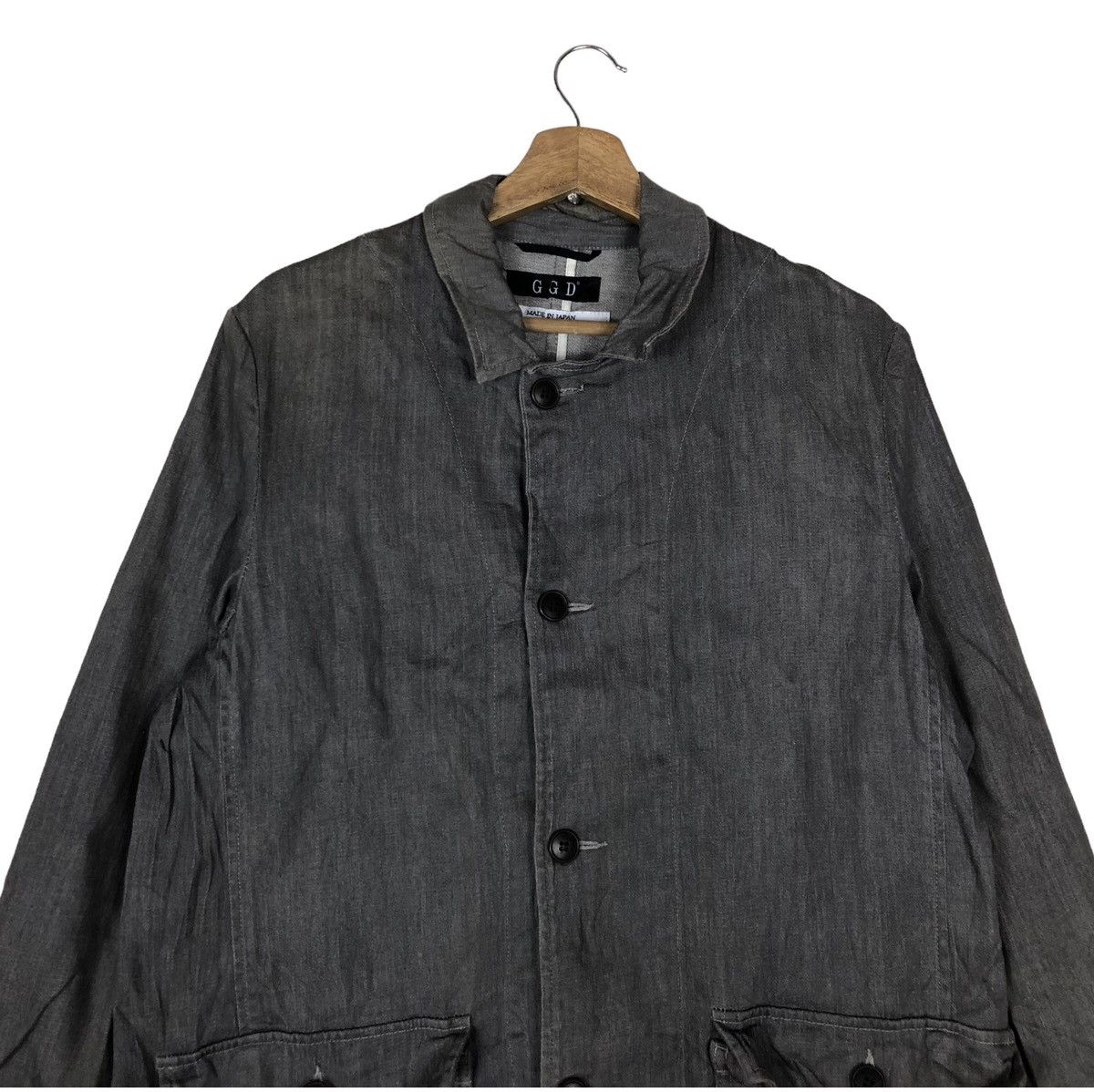 Japanese Brand GRAND GLOBAL DESIGN JAPANESE DESIGNER LONG JACKET Size US M / EU 48-50 / 2 - 2 Thumbnail