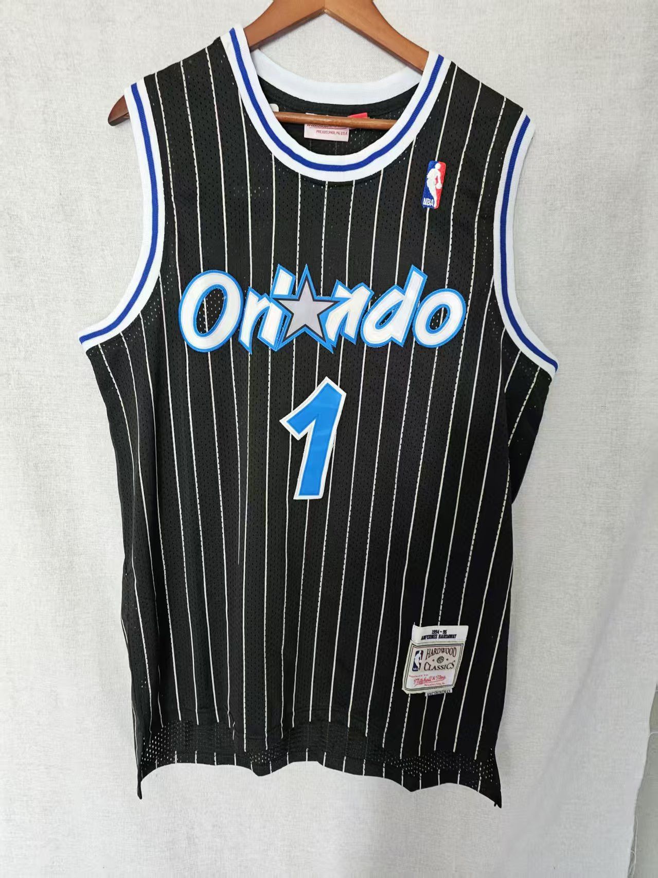 NBA Orlando Magic #1 Anfernee Hardaway Jersey XXL Size US XXL / EU 58 / 5 - 1 Thumbnail