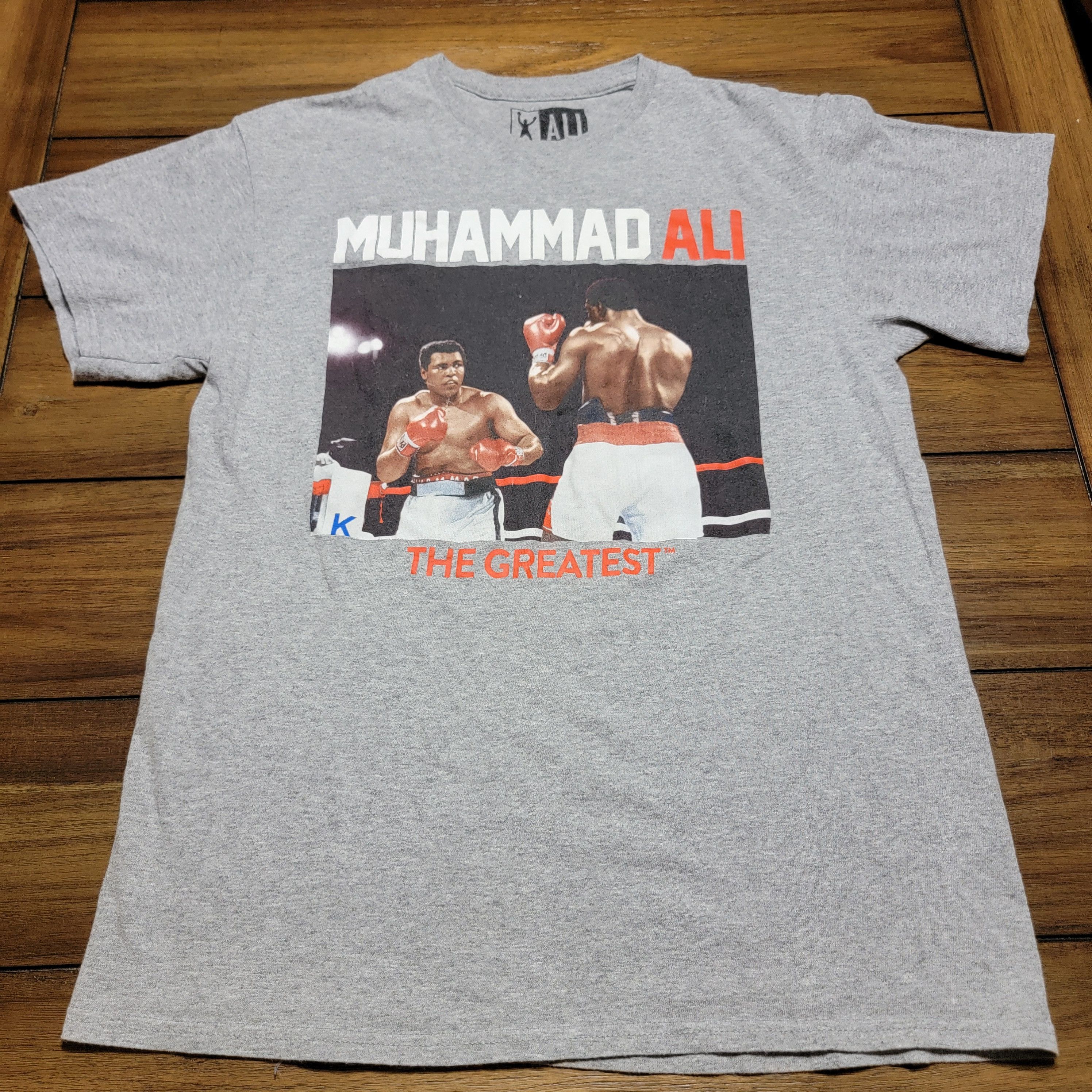 Other Muhammad Ali SS Grey Tee "The Greatest" - Size Medium Size US M / EU 48-50 / 2 - 1 Thumbnail