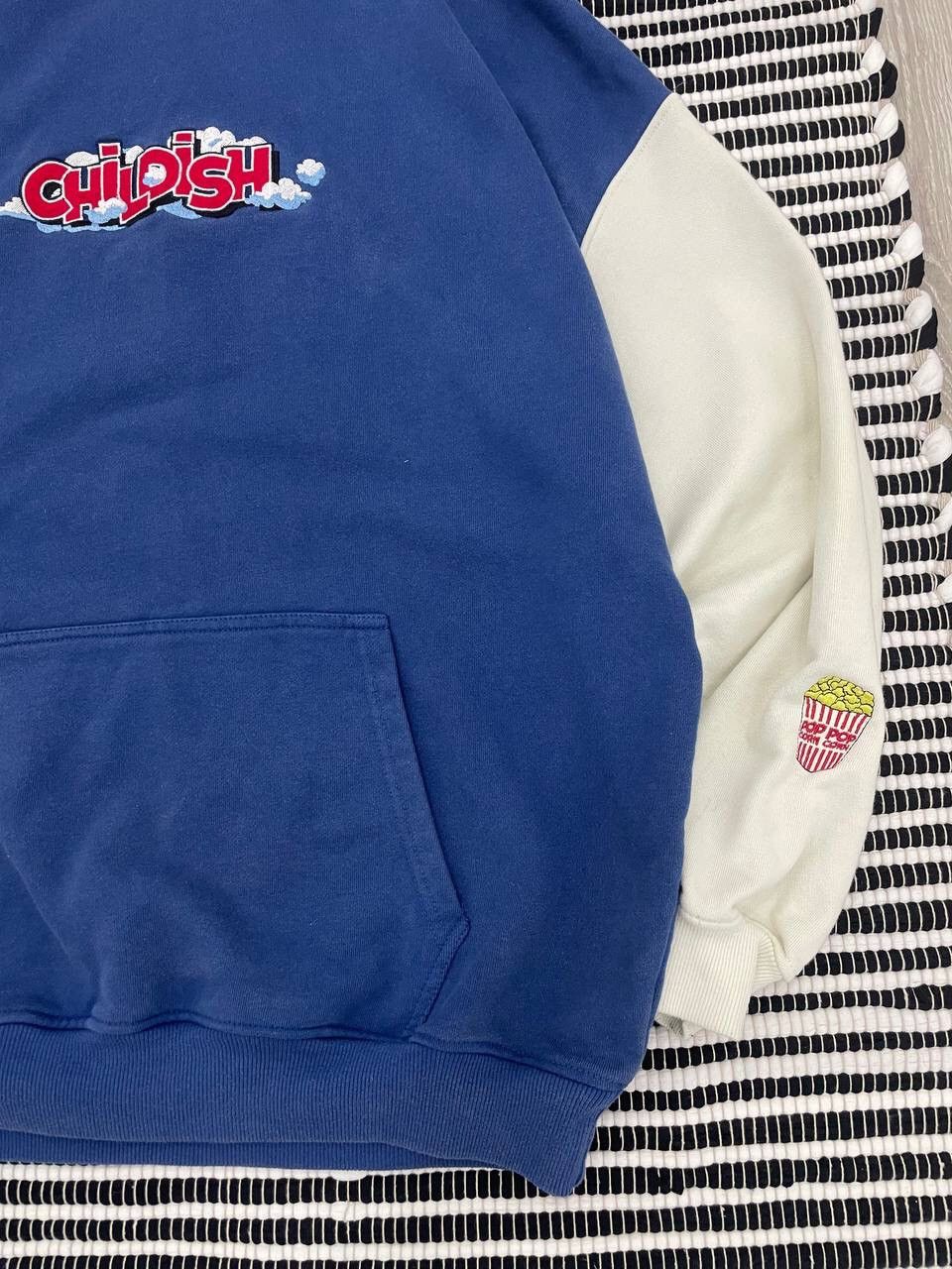 CHILDS × Japanese Brand × Vintage Vintage Childish Baggy Boxy Fit Hoodie Faded Y2K Size US M / EU 48-50 / 2 - 4 Thumbnail