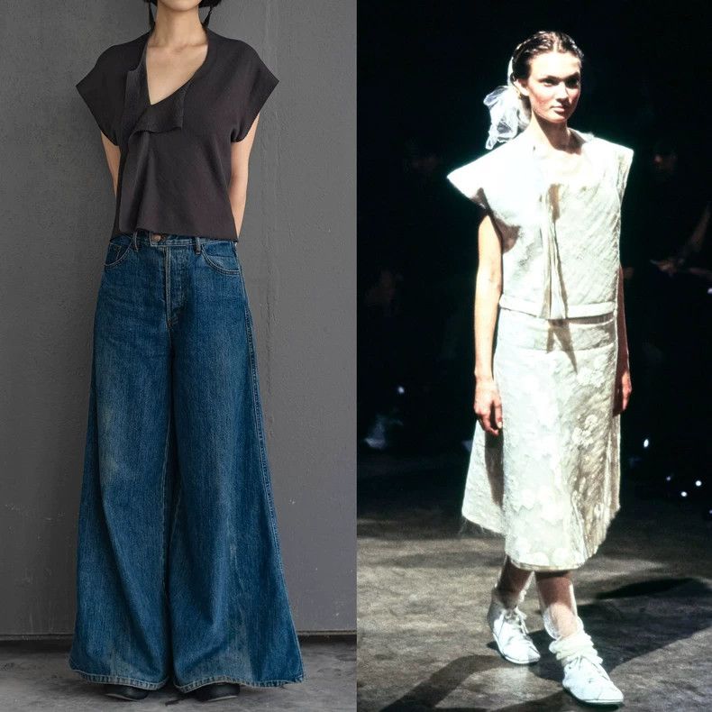 Comme des Garcons Vintage Comme des Garçons Asymmetric Wool Top - dmc Size US M / EU 48-50 / 2 - 1 Thumbnail