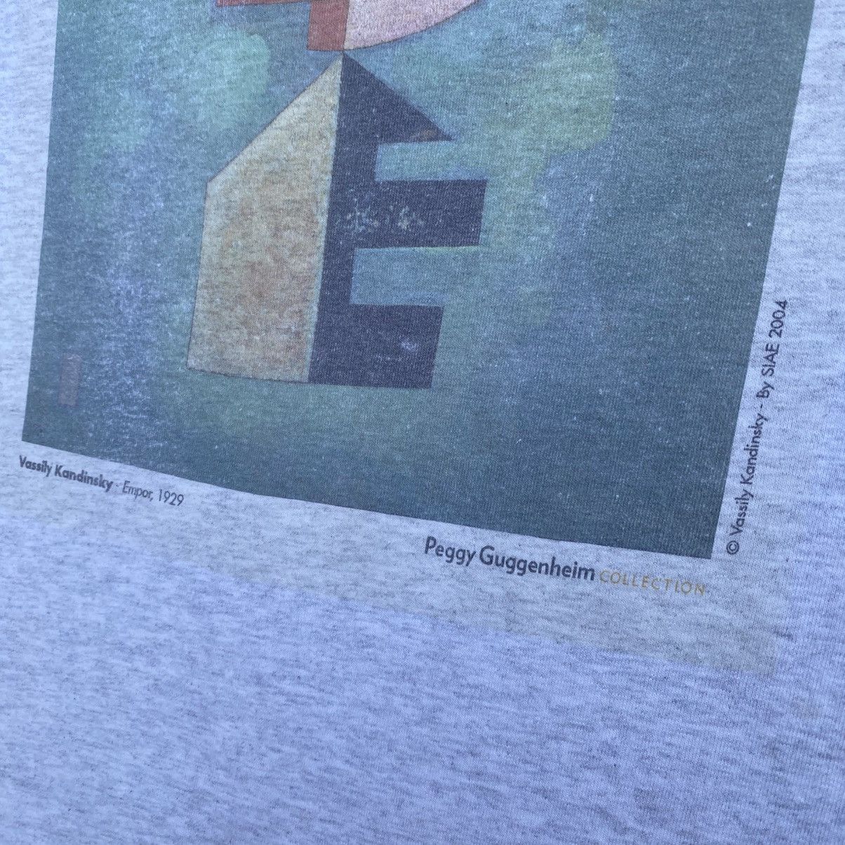 Art Comes First Vtg Vassily Kandinsky-Empor 1929- Peggy Guggenheim Art Tee Size US L / EU 52-54 / 3 - 8 Thumbnail