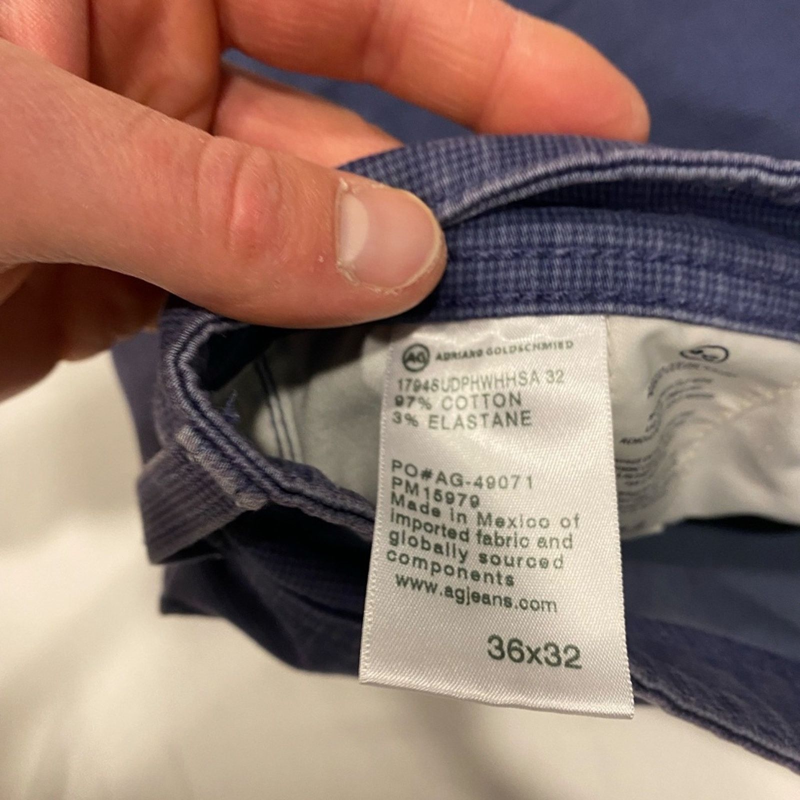 AG Adriano Goldschmied Adriano Goldschmied Men's Everett Slim Straight Jean - 36x32 Size US 36 / EU 52 - 5 Thumbnail