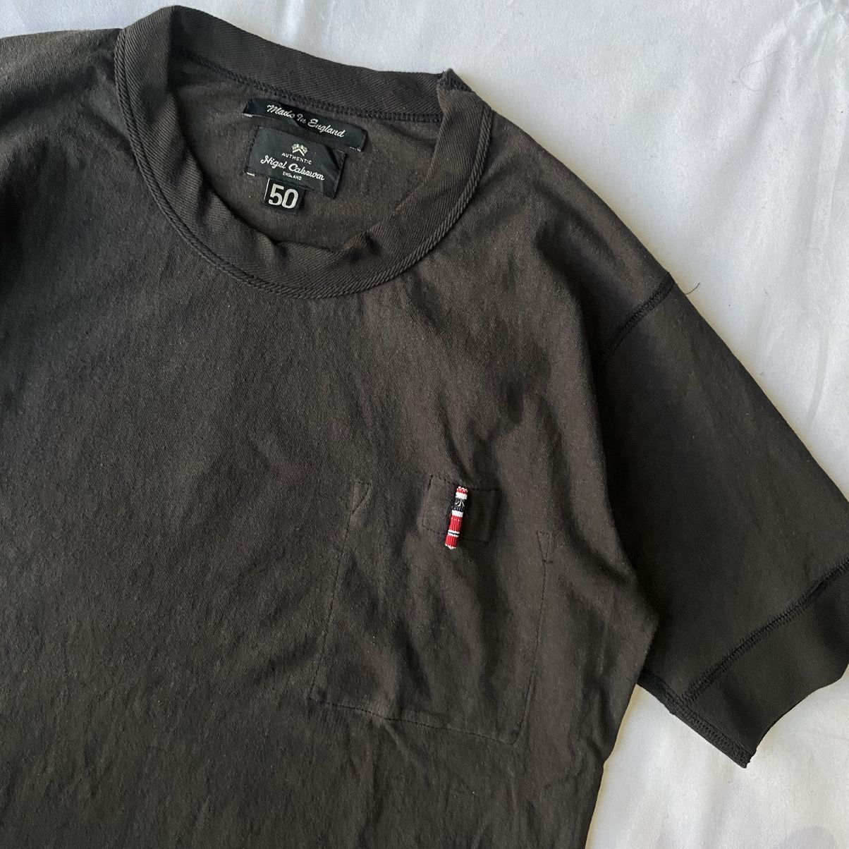 Nigel Cabourn × Vintage Vintage Military Nigel Cabourn Heavyweight Cotton Tees Size US M / EU 48-50 / 2 - 6 Thumbnail