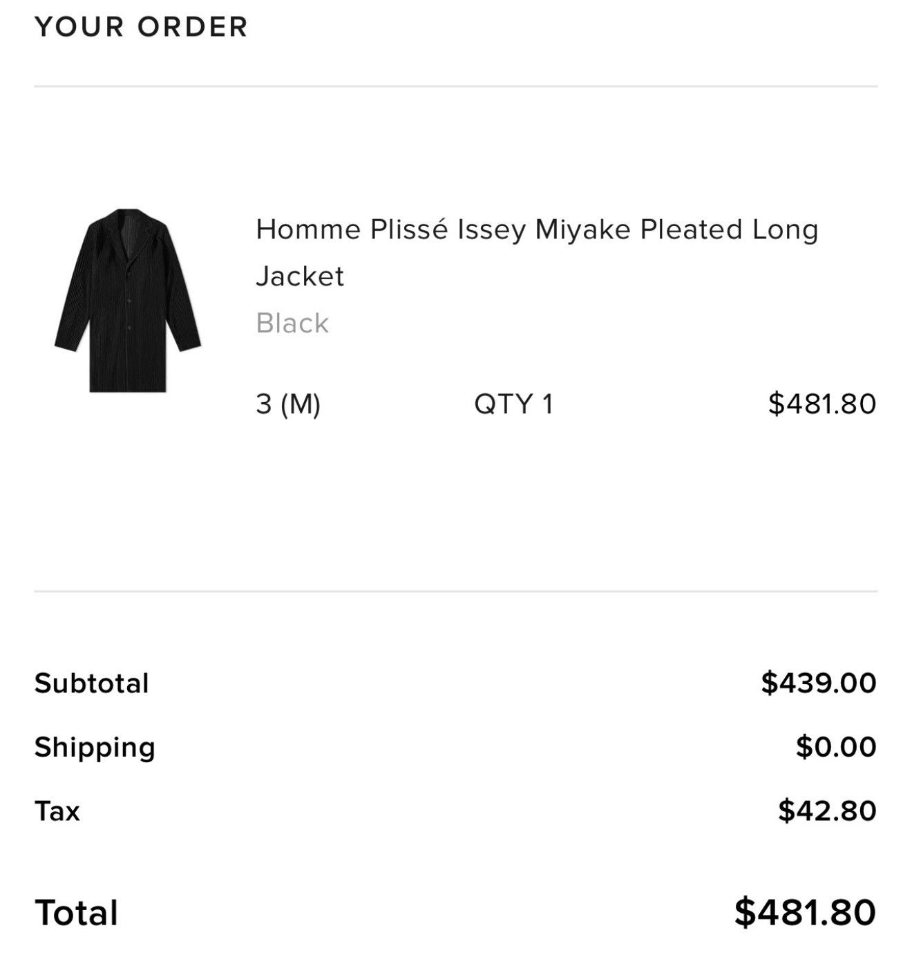 Issey Miyake Homme Plisse Issey Miyake Pleated Long Jacket Size US S / EU 44-46 / 1 - 4 Thumbnail