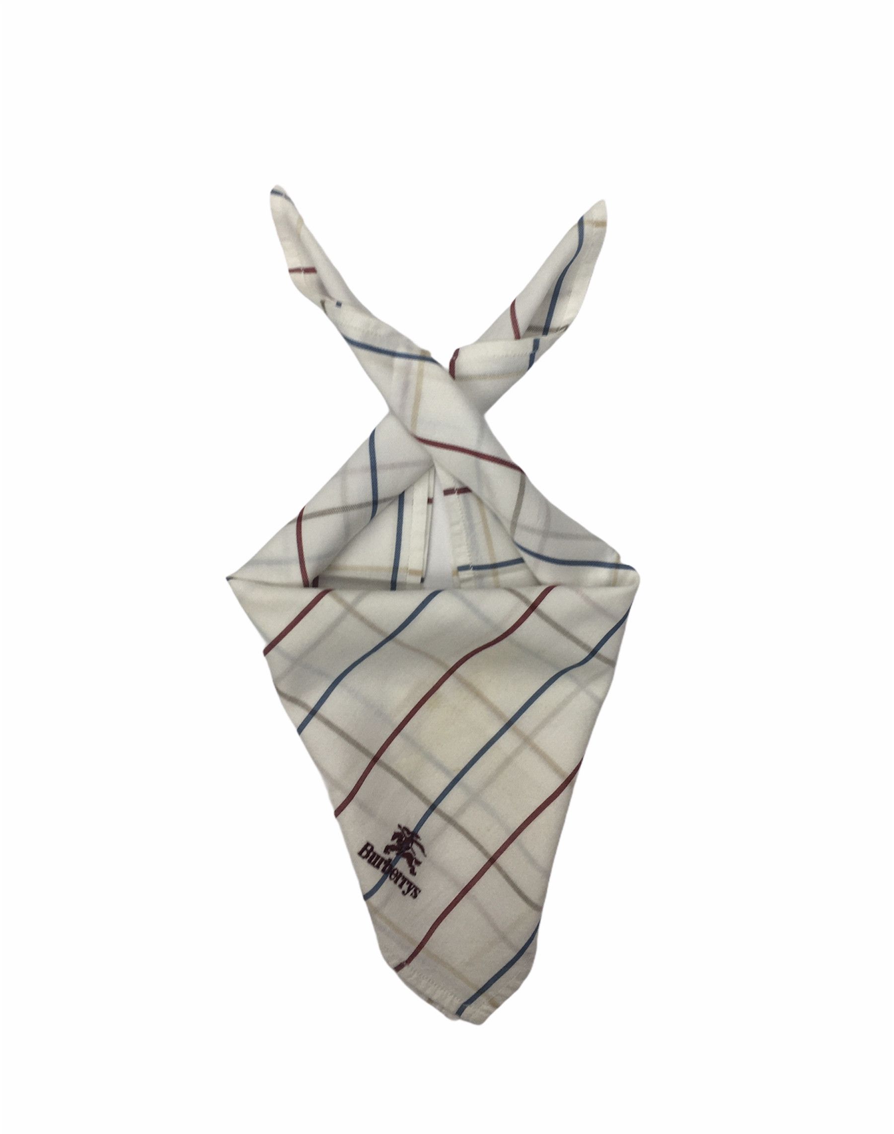 Burberry Burberrys Handkerchief Neckerchief Bandana HKC0057 Size ONE SIZE - 2 Thumbnail