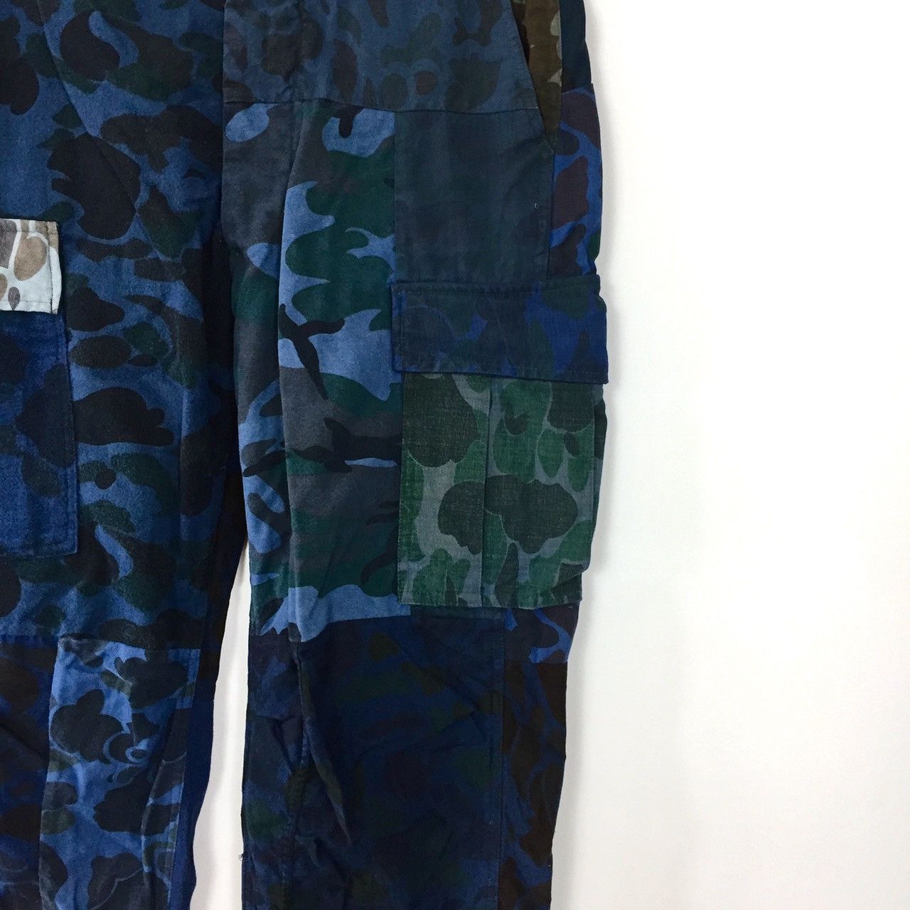 Needles REBUILD BY NEEDLES FW16 PATCHWORK CAMO PANTS Size US 32 / EU 48 - 5 Thumbnail