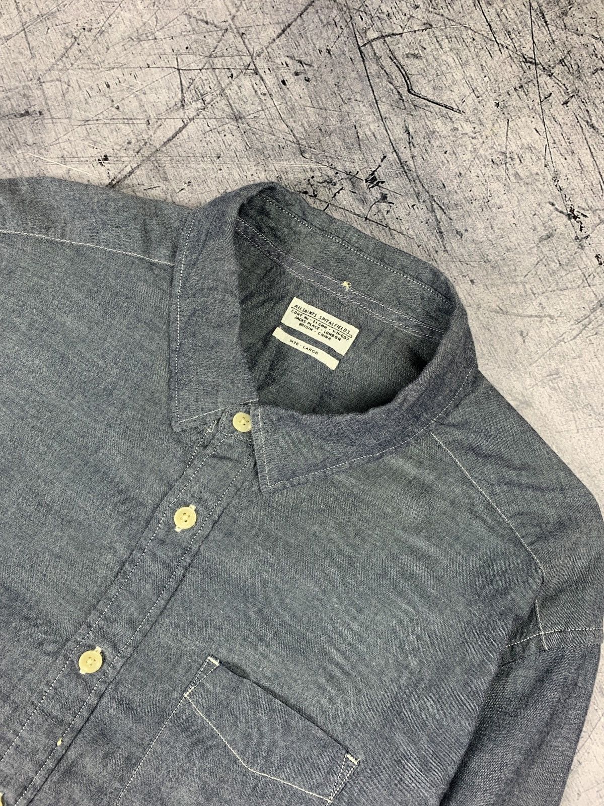 Allsaints Allsaints Spitalfields Bayou HS Shirt Short Sleeve designer Size US L / EU 52-54 / 3 - 2 Thumbnail