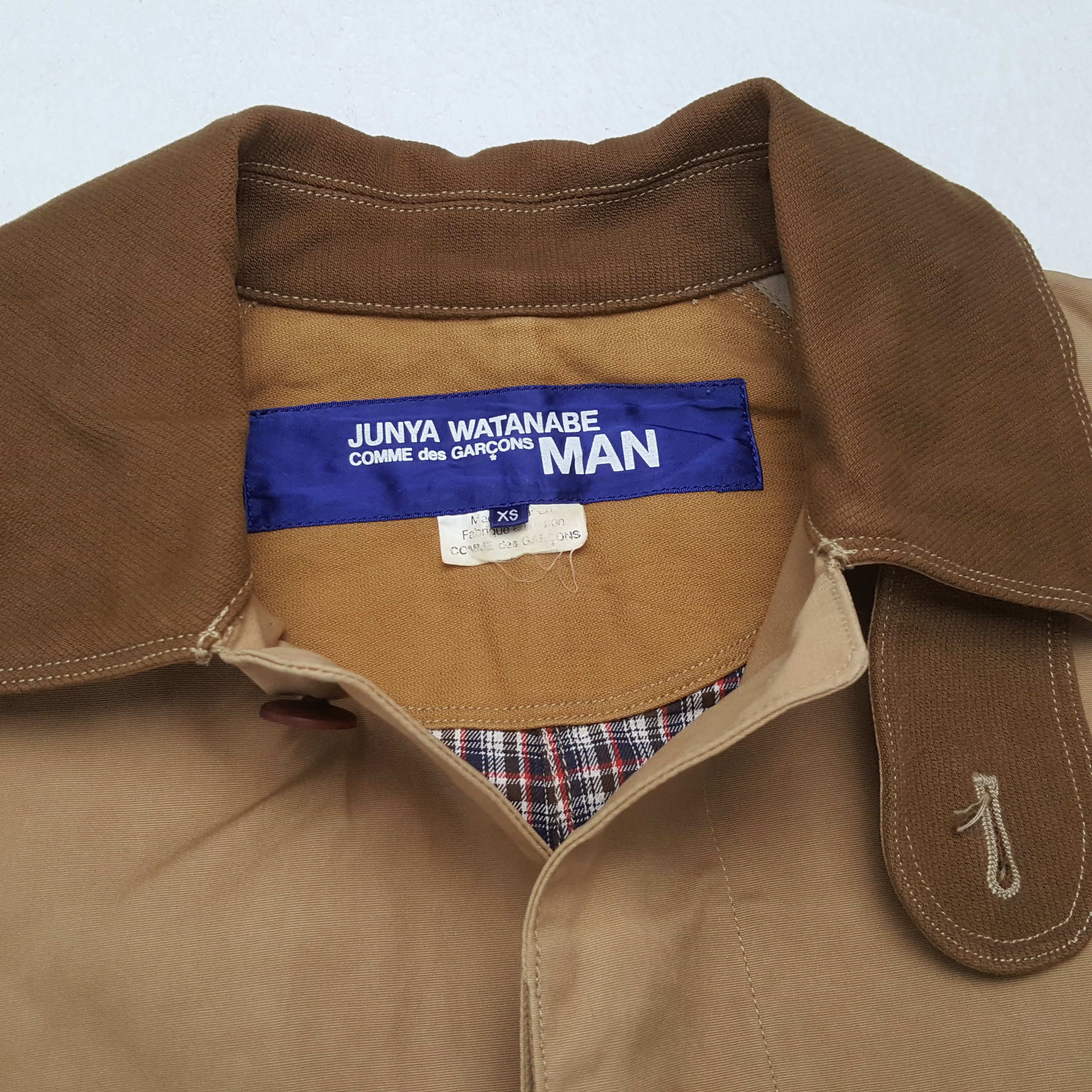 Comme des Garcons × Junya Watanabe × Vintage Vintage COMME des GARÇONS Man Junya Watanabe Long Jacket Size US XS / EU 42 / 0 - 11 Thumbnail