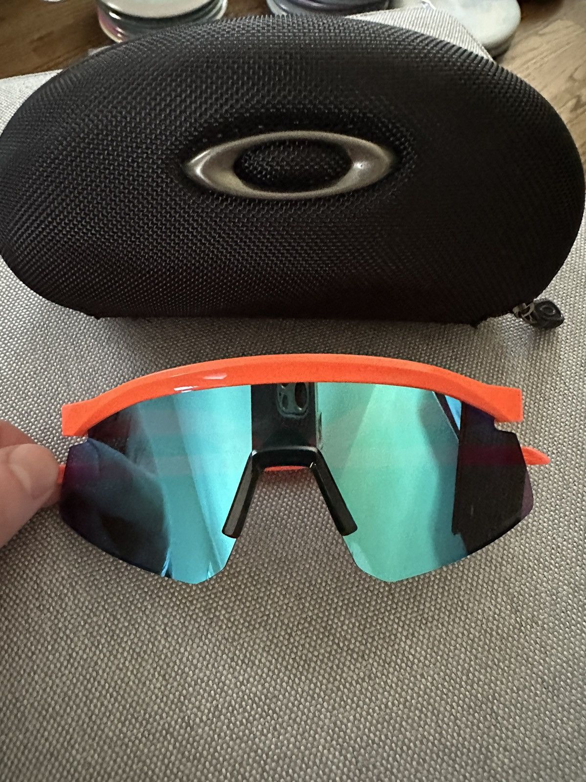 image of Oakley Hydras in Orange, Men's