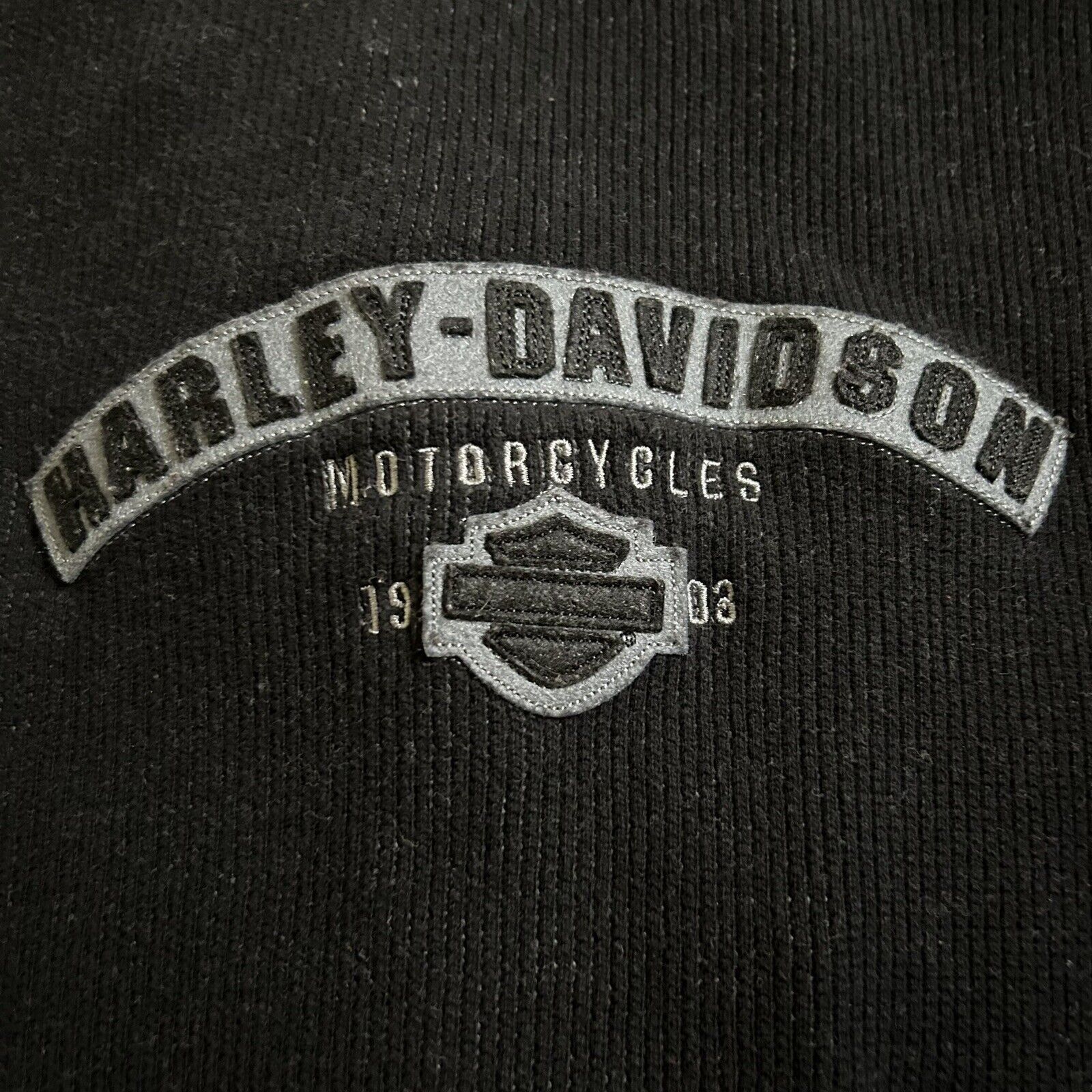 Harley Davidson Vintage Women’s Harley Davidson Zippered Jacket/Hoodie Size M / US 6-8 / IT 42-44 - 12 Thumbnail