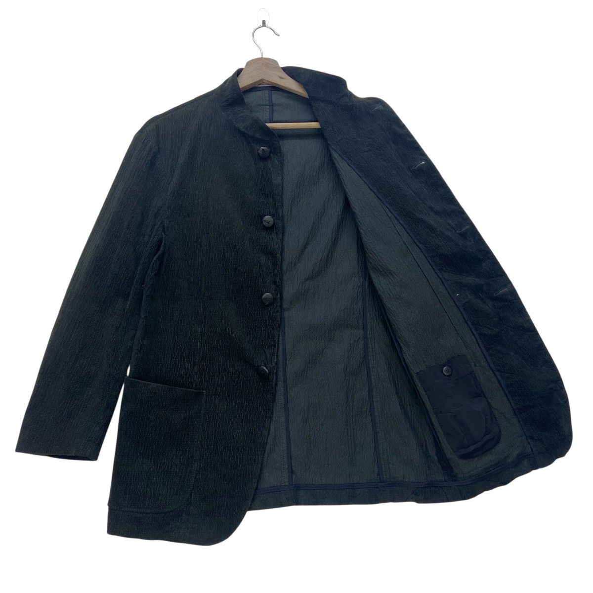 Armani Collezioni Made in Bulgaria Armani Collezioni Mandarin Collar Coat Size US XS / EU 42 / 0 - 3 Thumbnail
