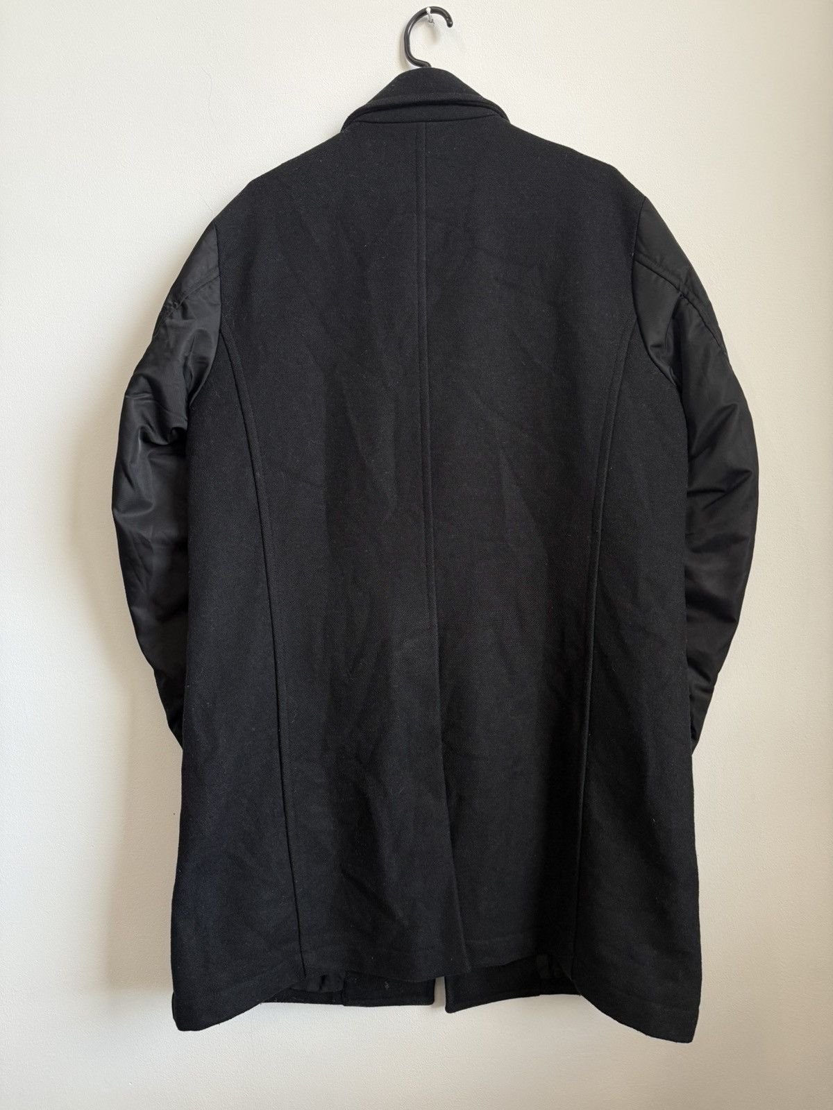 Diesel Diesel Hybrid Wool Coat / Bomber Sleeve Jacket Size US M / EU 48-50 / 2 - 2 Thumbnail