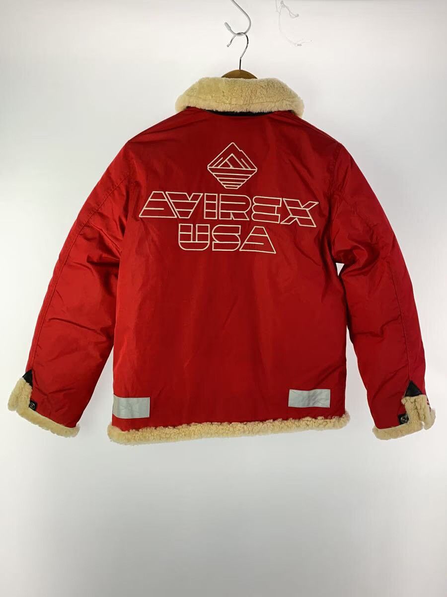 Avirex Avirex Plain Polyester Jacket Red Size US M / EU 48-50 / 2 - 2 Thumbnail