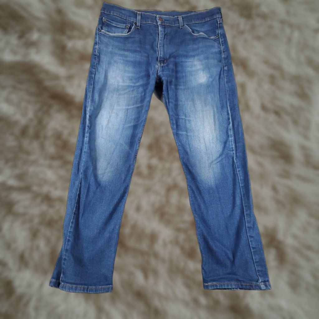 Levi's Levis Mens 38x30 Extra Large Blue Casual Straight Leg Denim Jeans Size US 38 / EU 54 - 1 Thumbnail