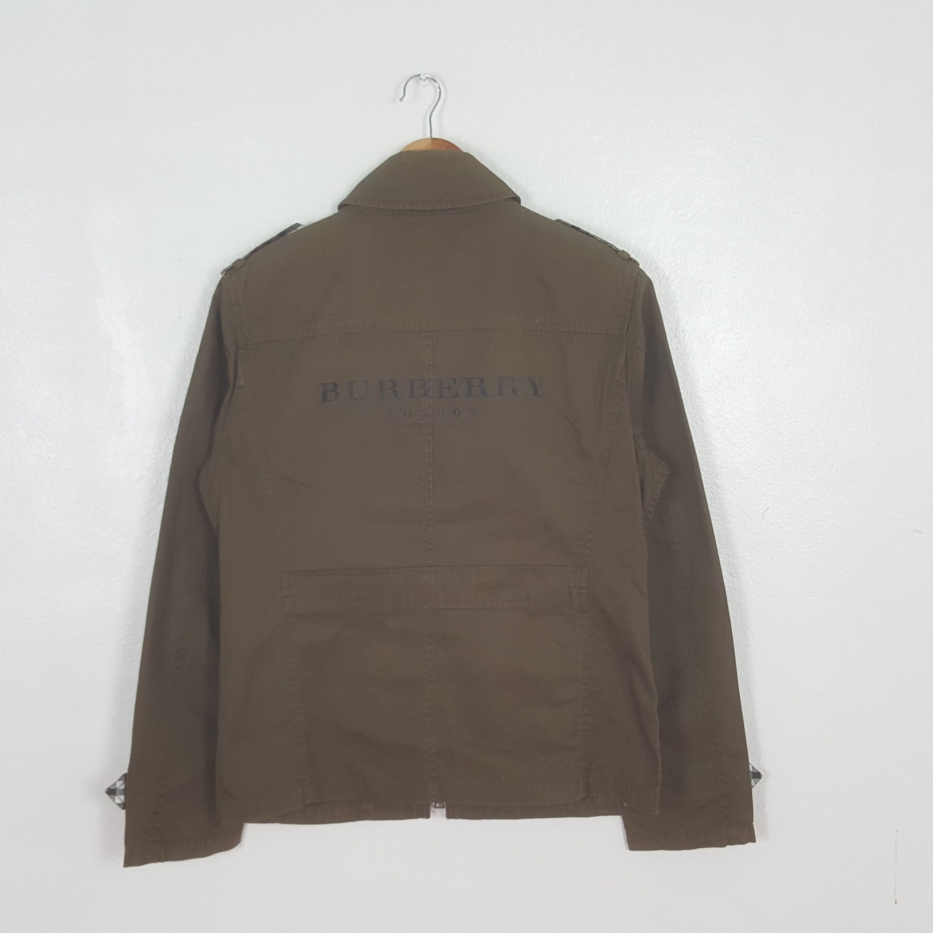 Burberry Vintage Burberry London Designer Punk Style Jacket C316N12 Size US XS / EU 42 / 0 - 1 Thumbnail
