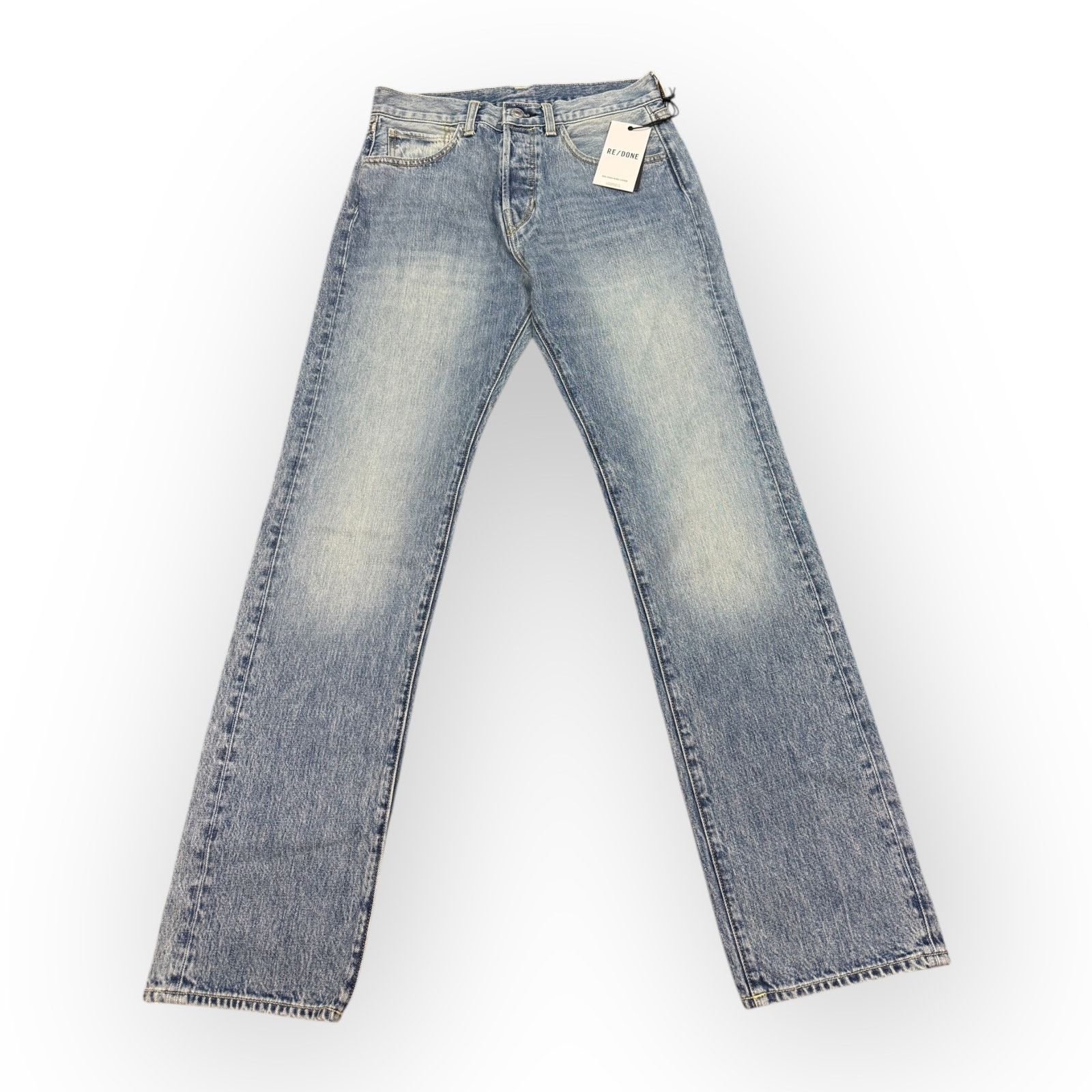 RE/DONE RE/DONE 90s Loose High-Rise Straight-Leg Jeans NWT Size 28" / US 6 / IT 42 - 4 Thumbnail