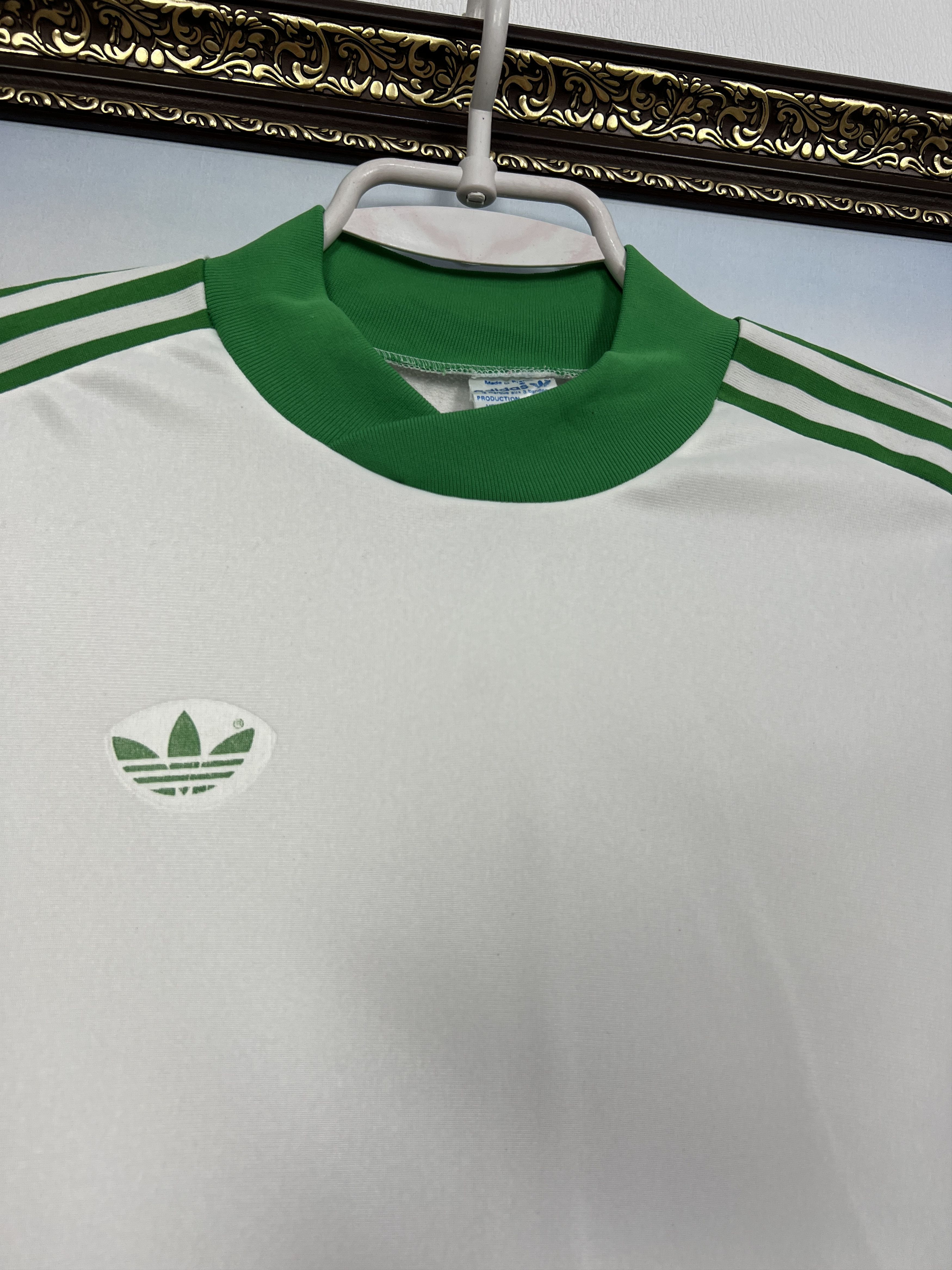 Adidas Vintage 80's Football Shirt Long Sleeve Jersey Trikot XS Size US XXS / EU 40 - 3 Thumbnail